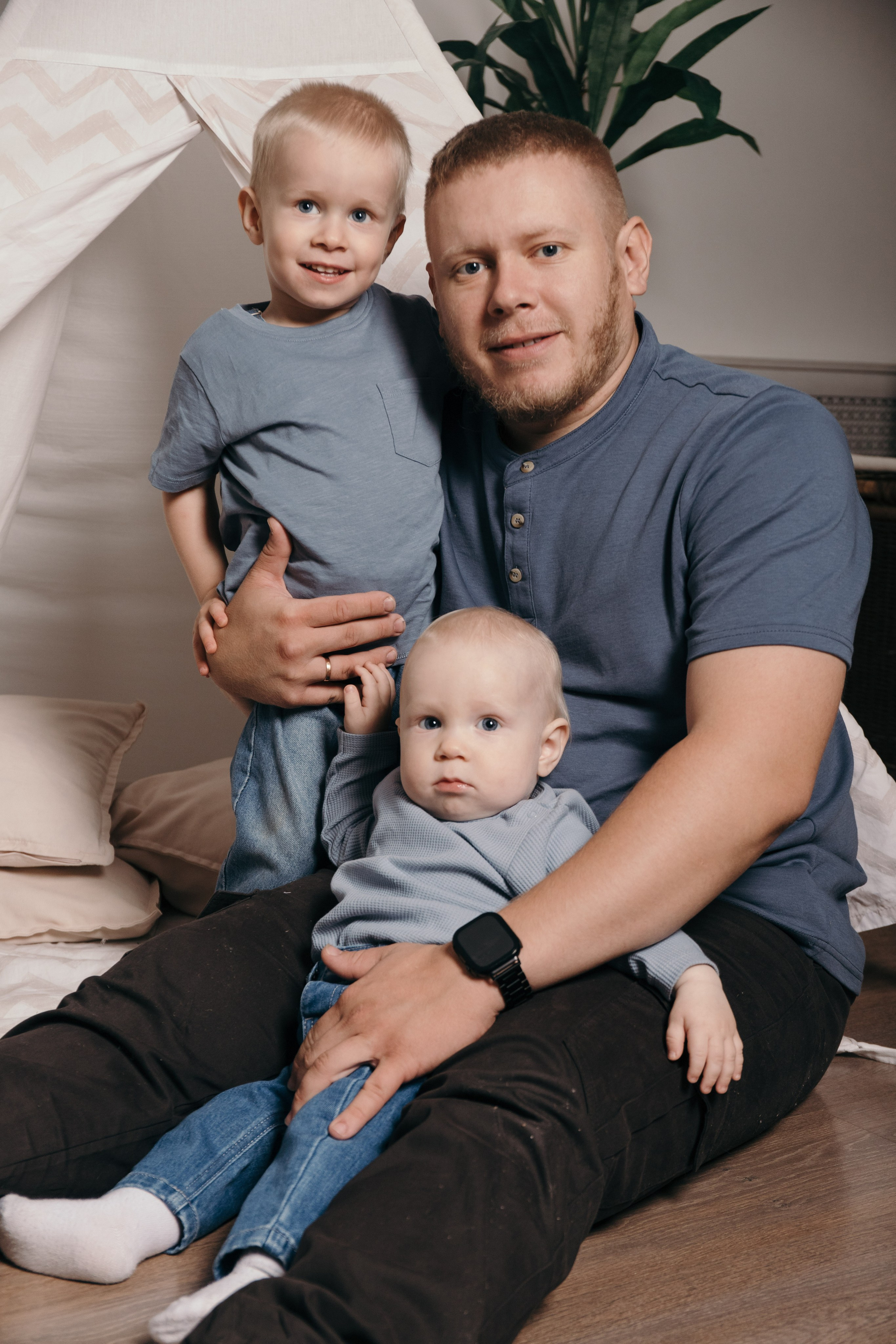 Семья Кузнеченко. Фотограф Елена Балакина (Челябинск)