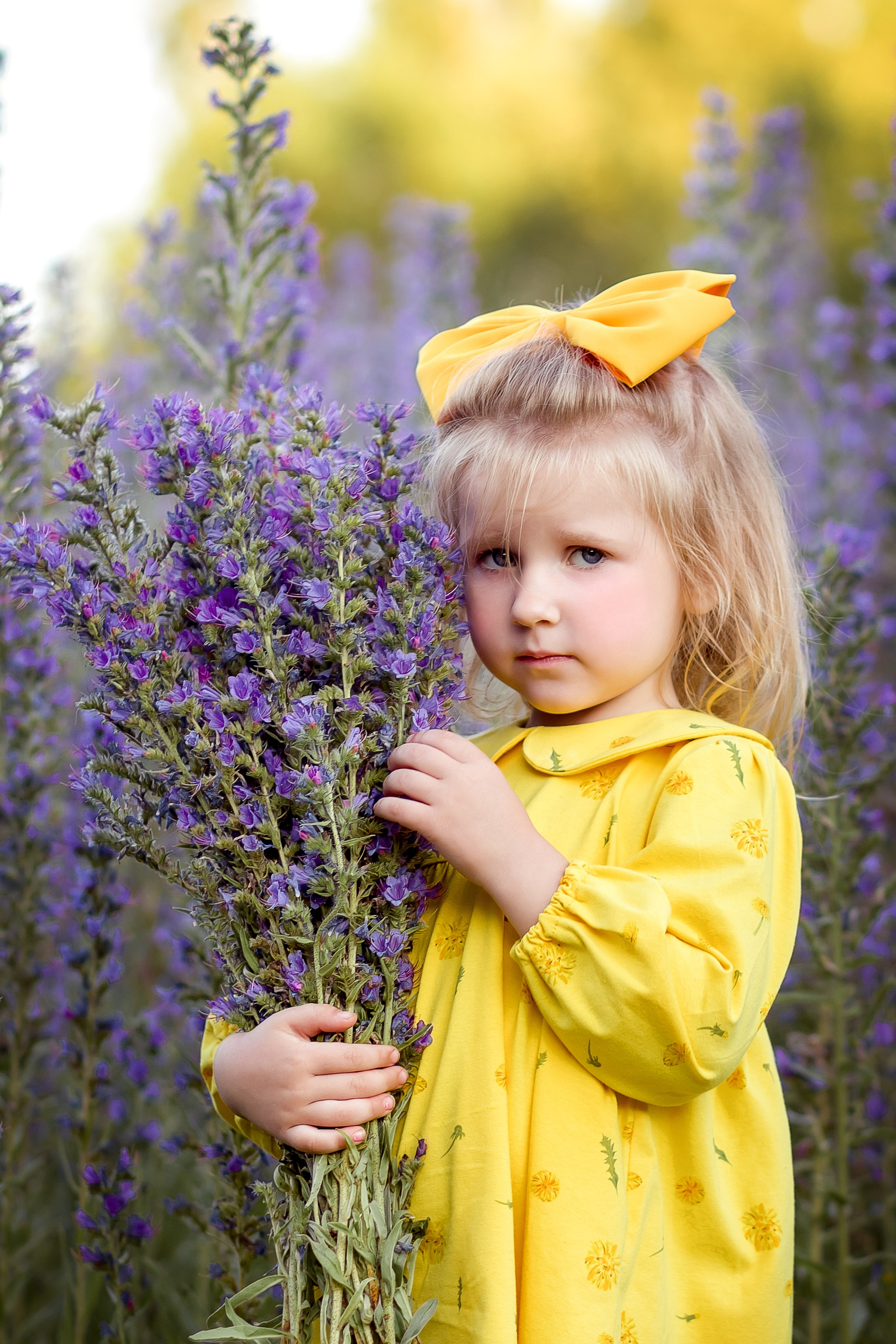 Сиреневые сны. Детский фотограф Наталья Назарова