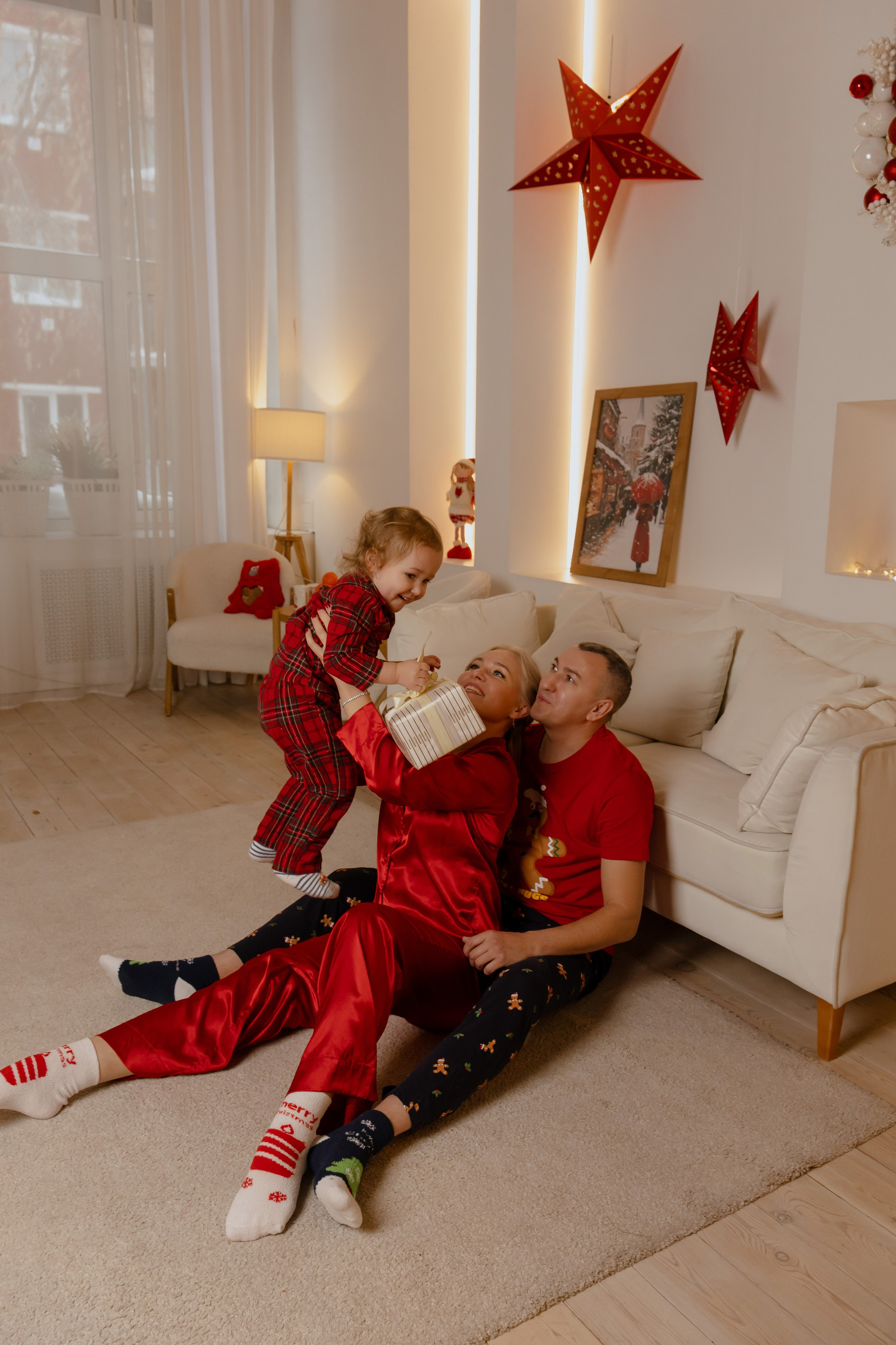 Новогодняя семейная съемка. Фотограф в Новосибирске Екатерина Васильева