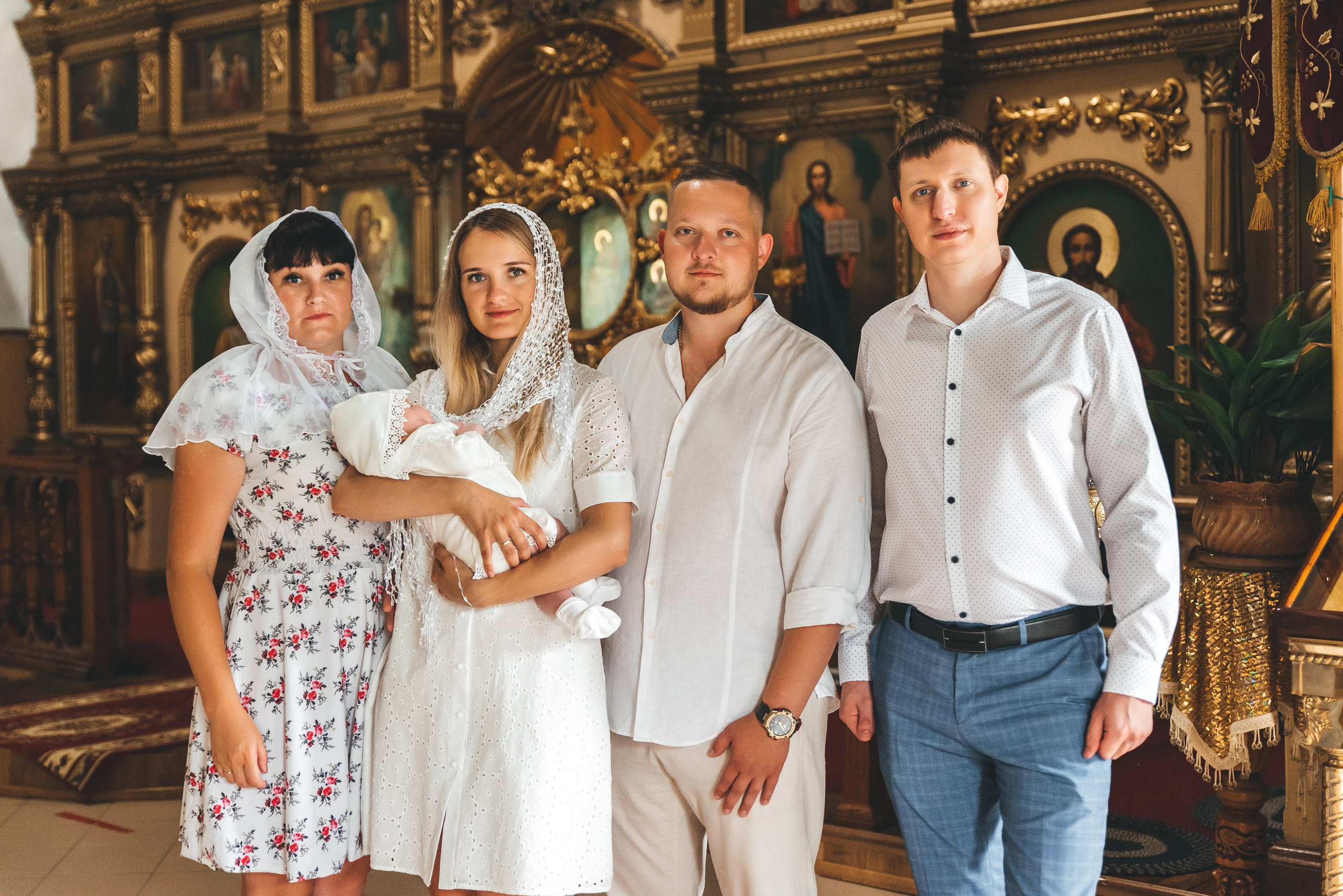 Крещение Василисы. Семейная фото и видеосъёмка. Брянск