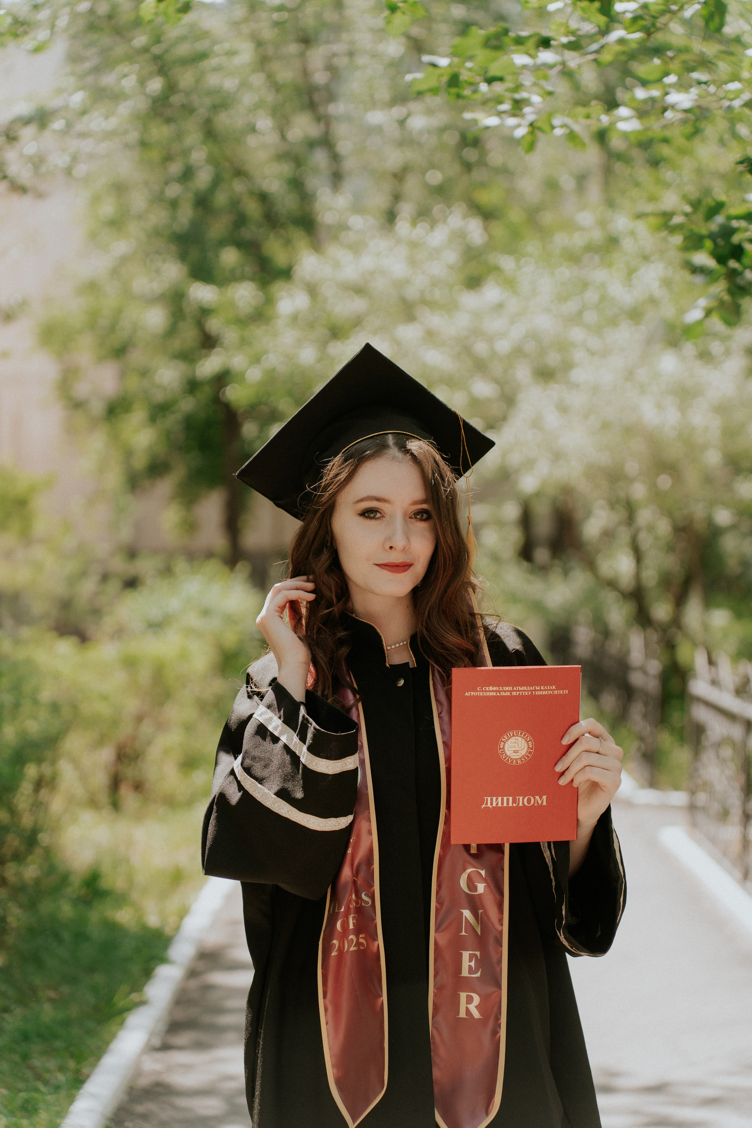 Выпускной Аграрный унивеситет. Крис Богомазова