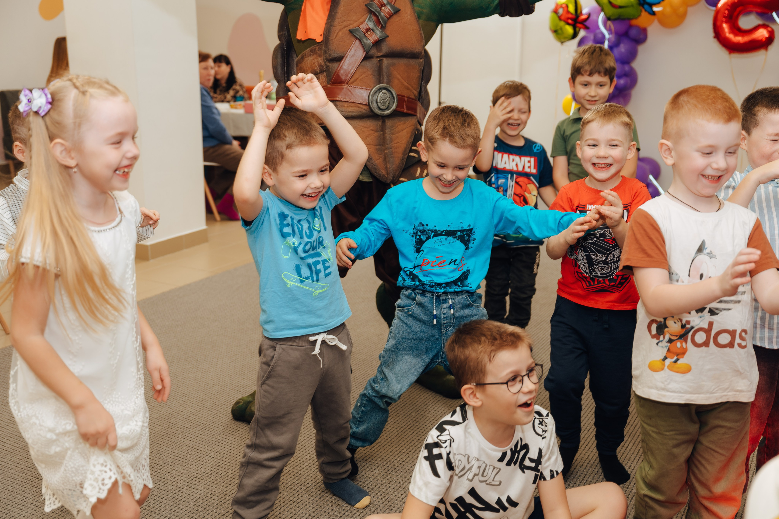 Праздник Матвея Мультифокс. Детский и семейный фотограф Катерина Мишина