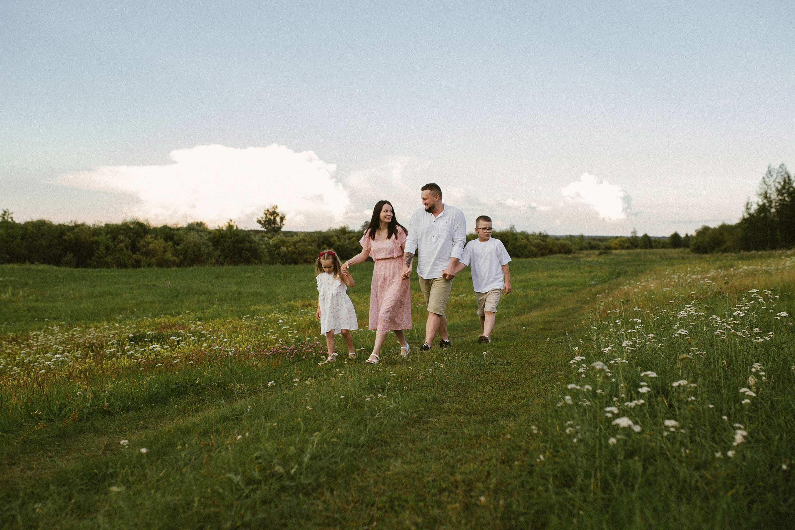 Паша, Маша, Марк, Ульяша. Семейный и женский фотограф в городе Тюмень