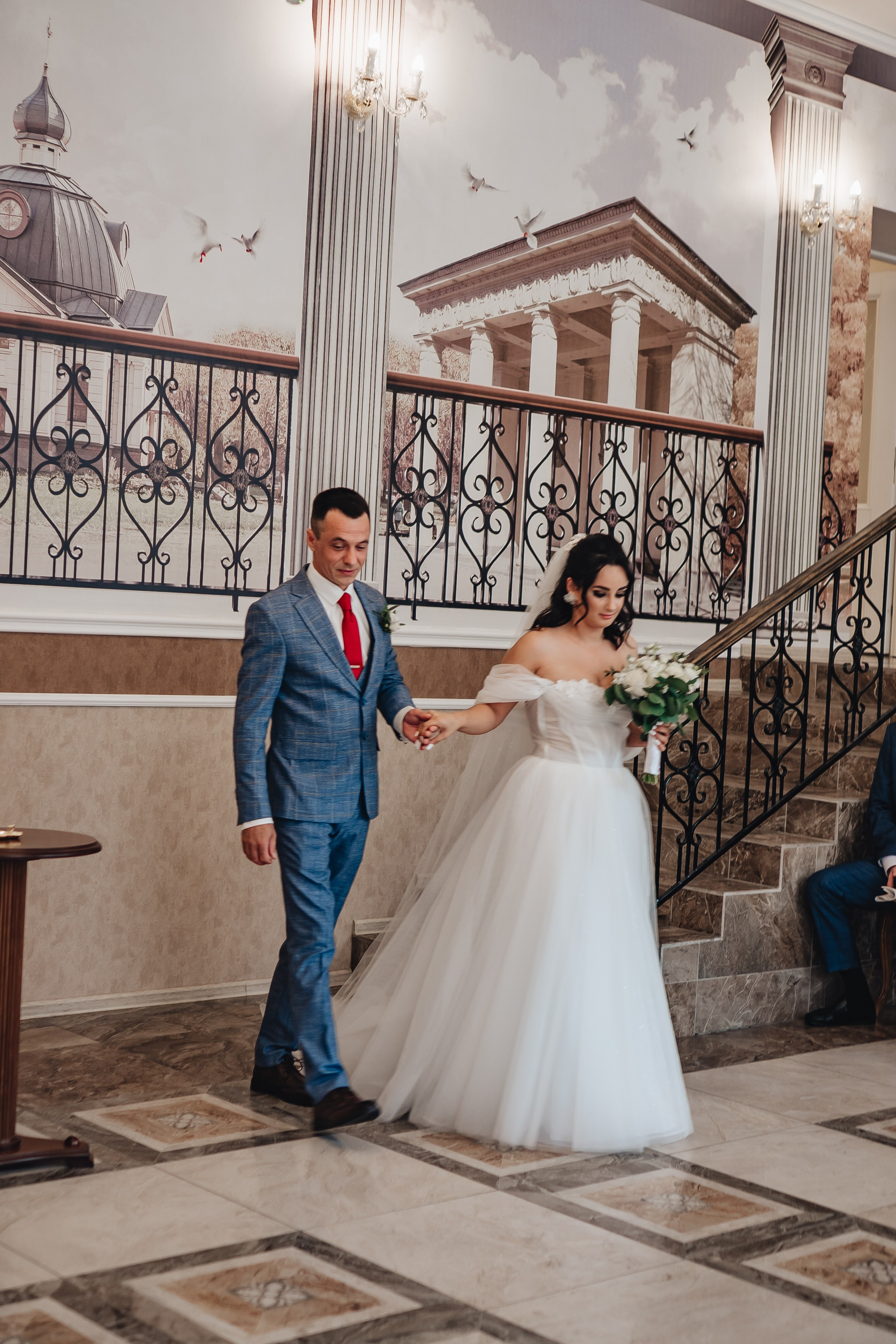 СВАДЕБНАЯ СЬЕМКА В ЗАГСЕ НА МОСКОВСКОМ ПРОСПЕКТЕ. Профессиональный фотограф, Санкт-Петербург — Виктория Богомолова