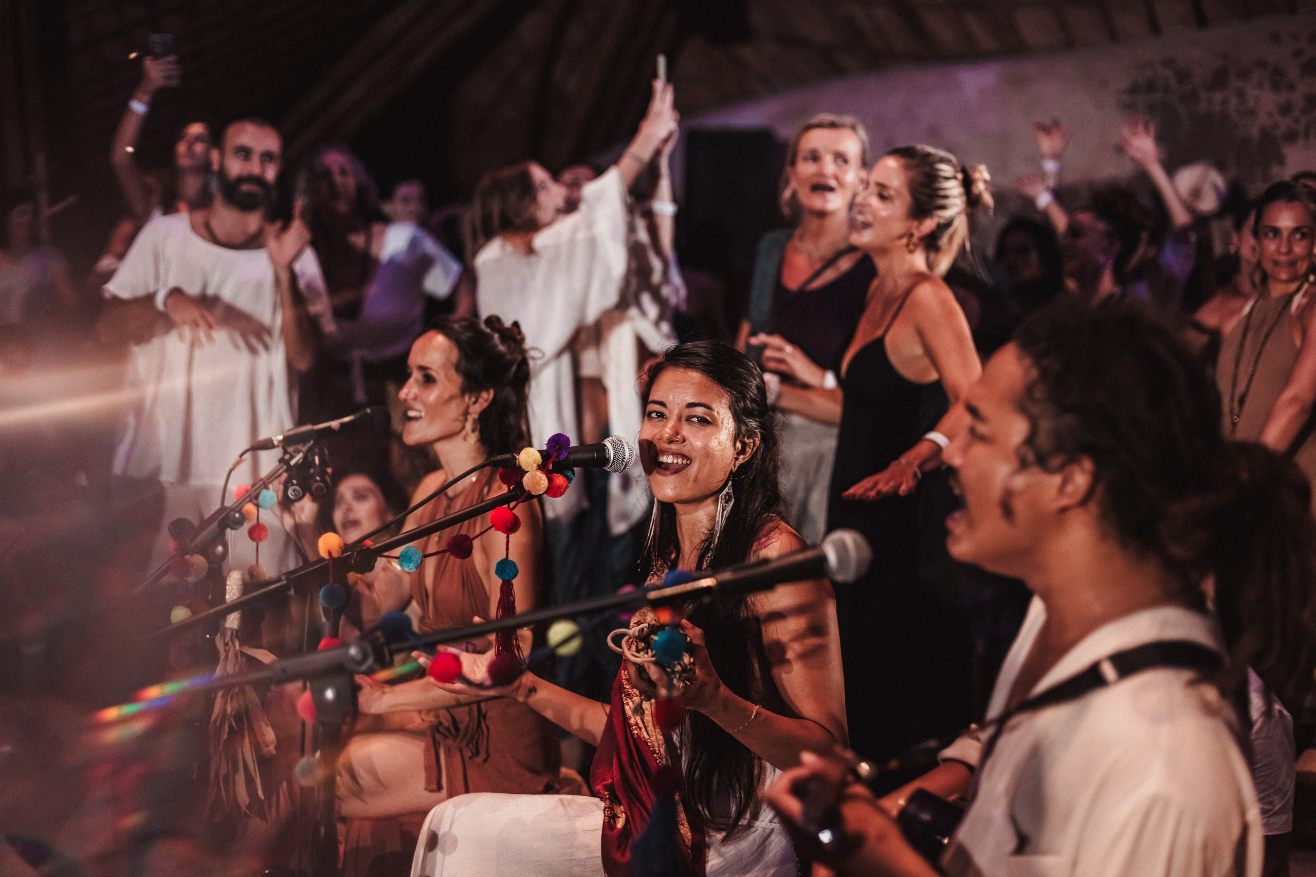 Hanuman Project kirtan at Alchemy march. Mariam Bagdasaryan