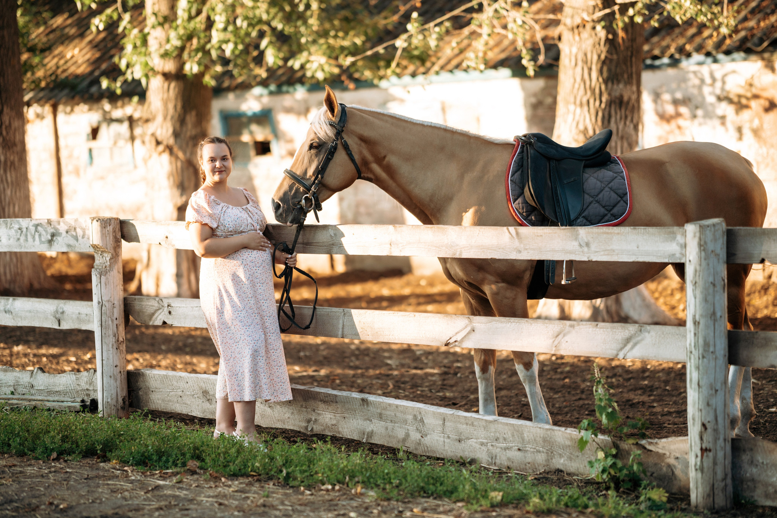 Фотосесиия с лошадью. Семейный и свадебный фотограф в Ульяновске Арина Авдеева