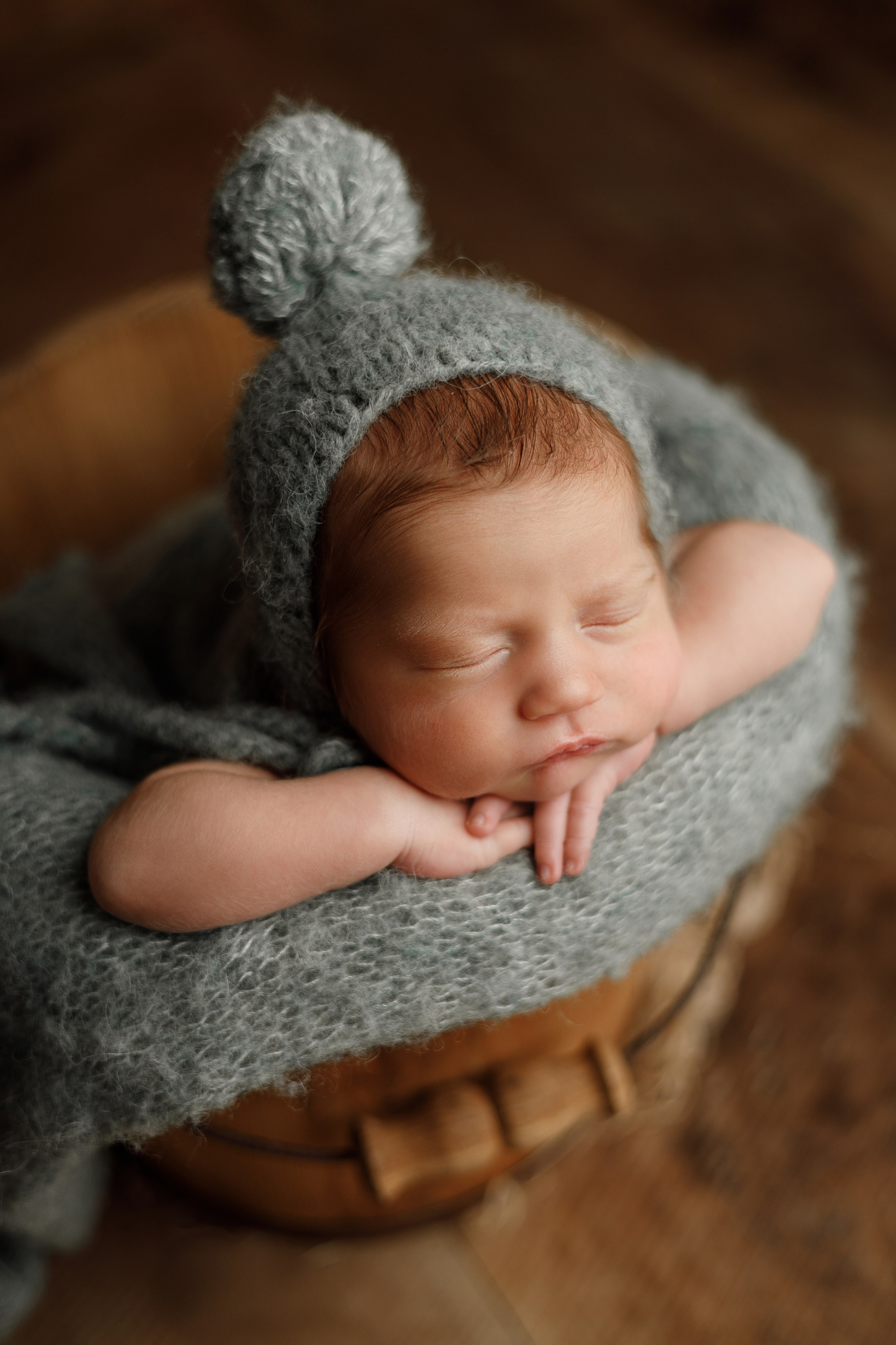 Новорожденные. Алена. Профессиональная детская и семейная фотостудия в Краснодаре