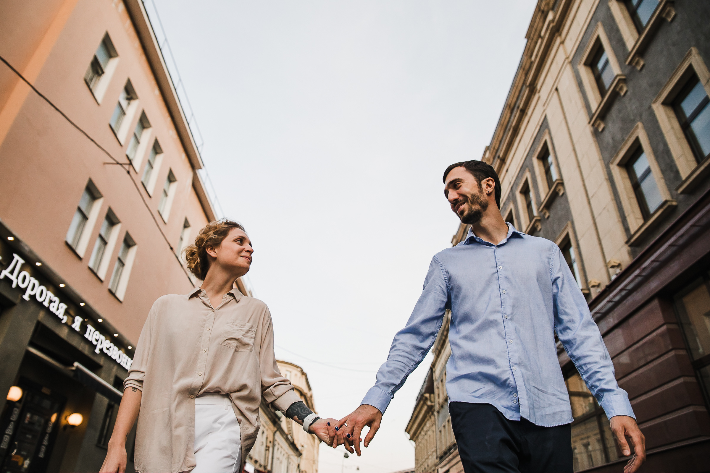 Hands will say more. ROMA GORBATOVSKY