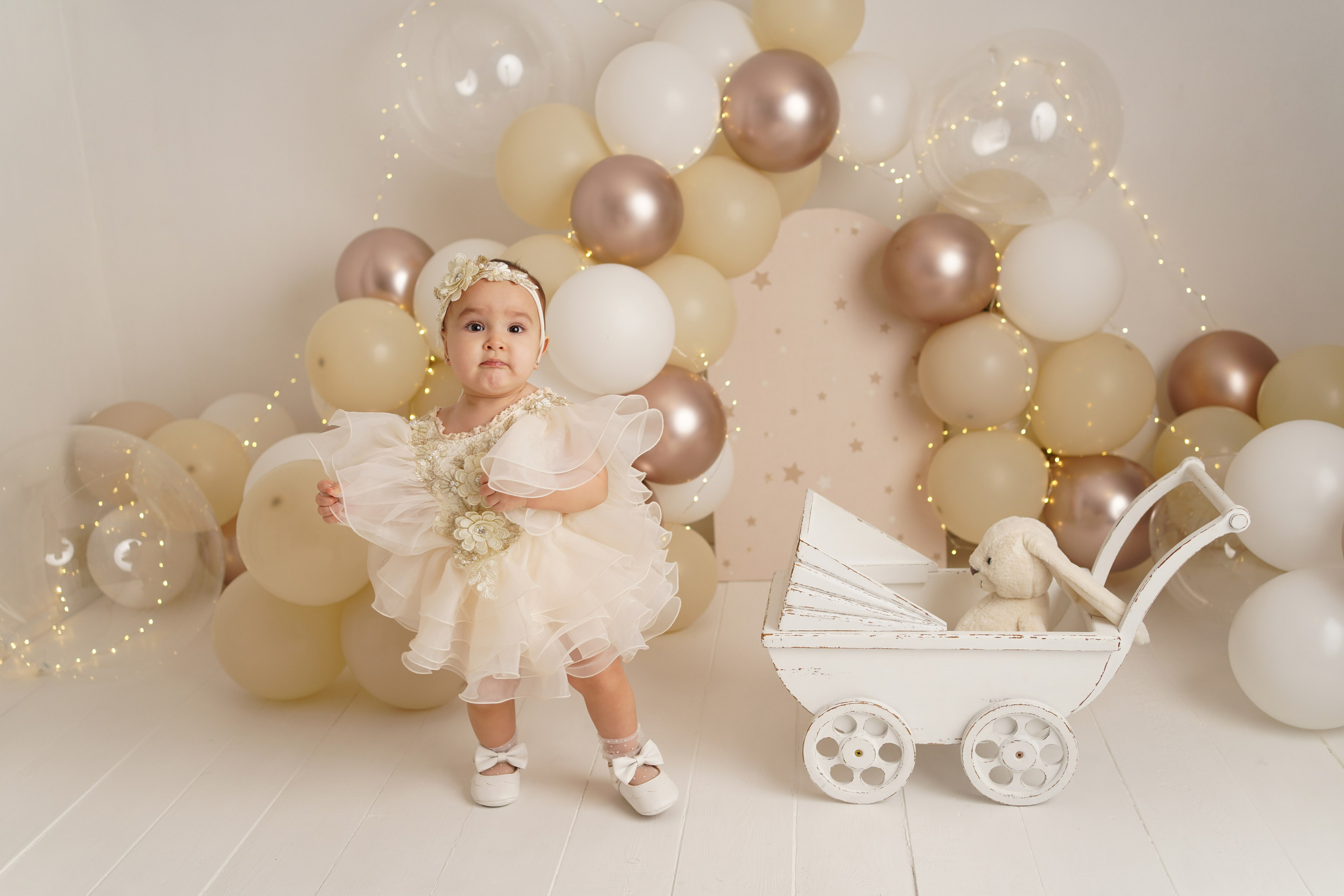 Фотосессия 1 годик Софии. Детский фотограф и фотограф новорожденных в Калининград Оксана Иваний