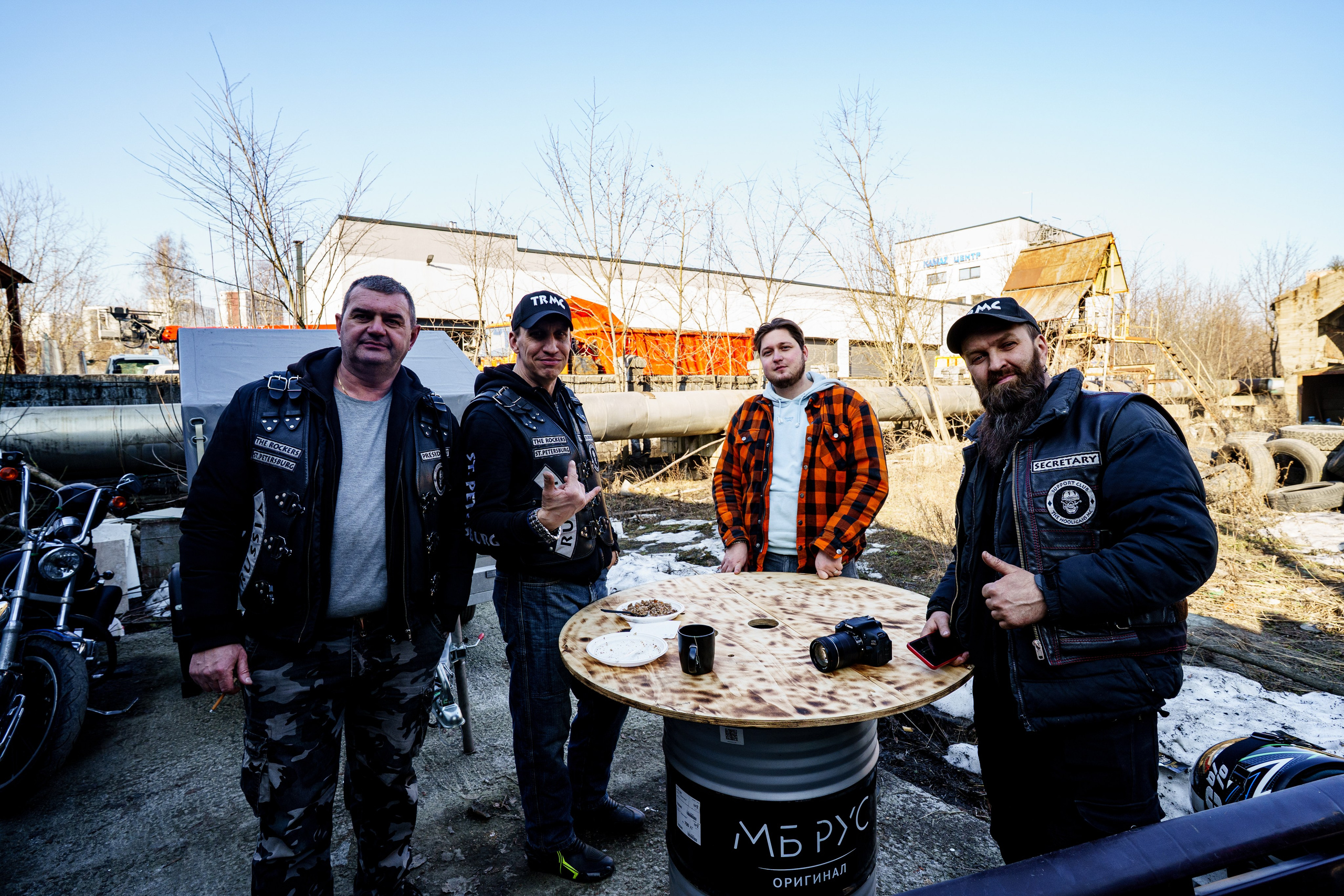 Прохват мотоклуба Norman Riders ч.2. Концертный и репортажный фотограф в Санкт-Петербурге Слава Пахомов