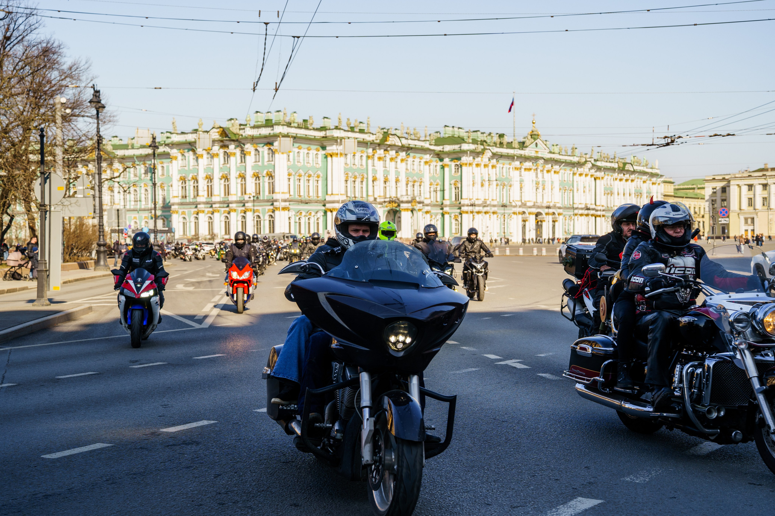 Прохват мотоклуба Norman Riders ч.1. Концертный и репортажный фотограф в Санкт-Петербурге Слава Пахомов