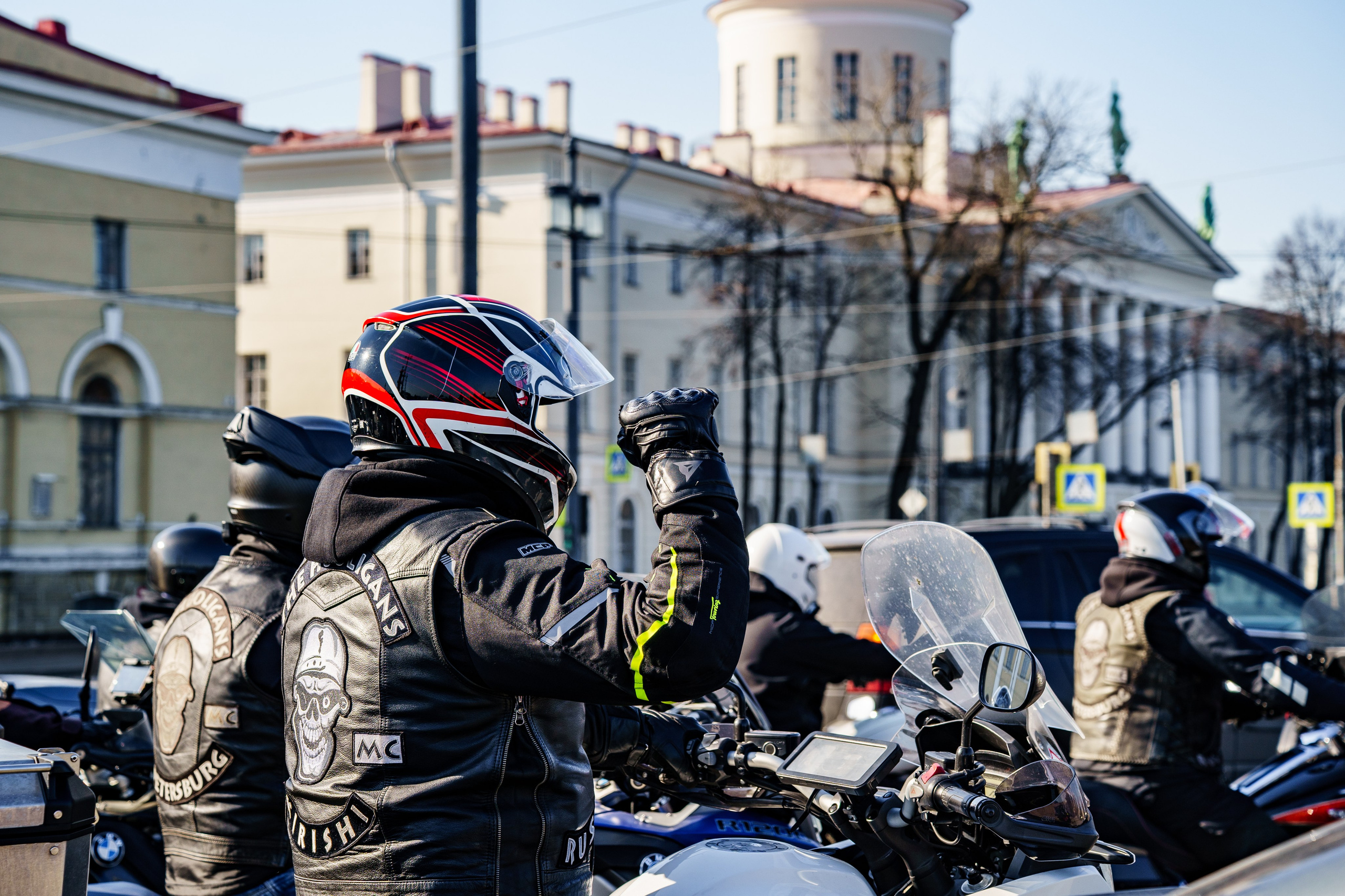 Прохват мотоклуба Norman Riders ч.1. Концертный и репортажный фотограф в Санкт-Петербурге Слава Пахомов