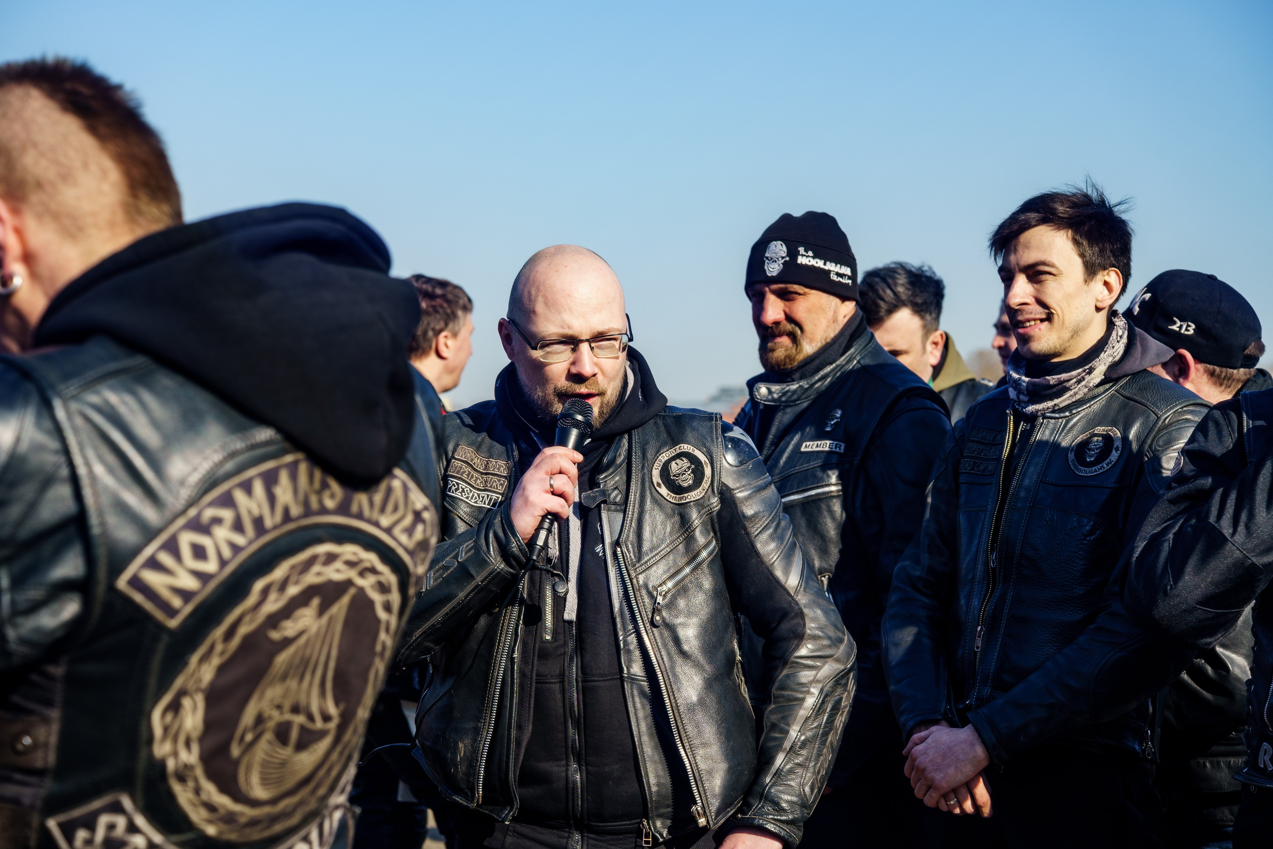 Прохват мотоклуба Norman Riders ч.1. Концертный и репортажный фотограф в Санкт-Петербурге Слава Пахомов