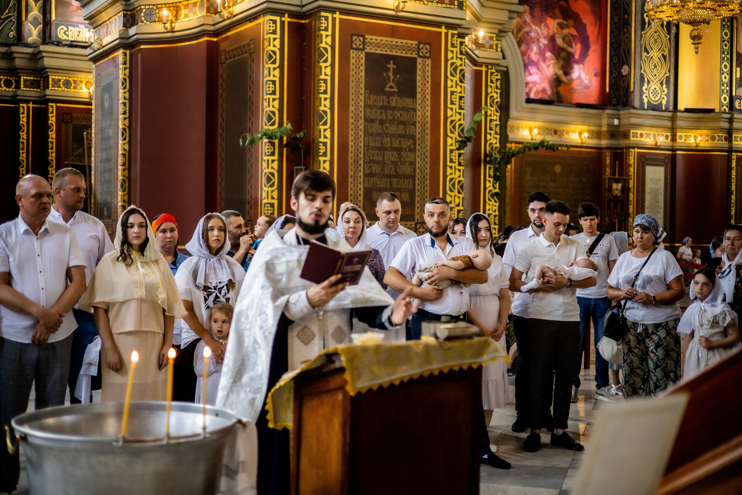 Крещение Назара. Фотограф Надежда Лукьянова