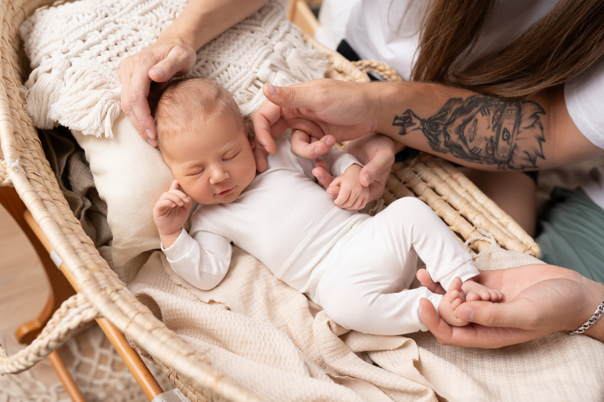 Марк. Фотограф новорождённых в Минске. Годик под ключ