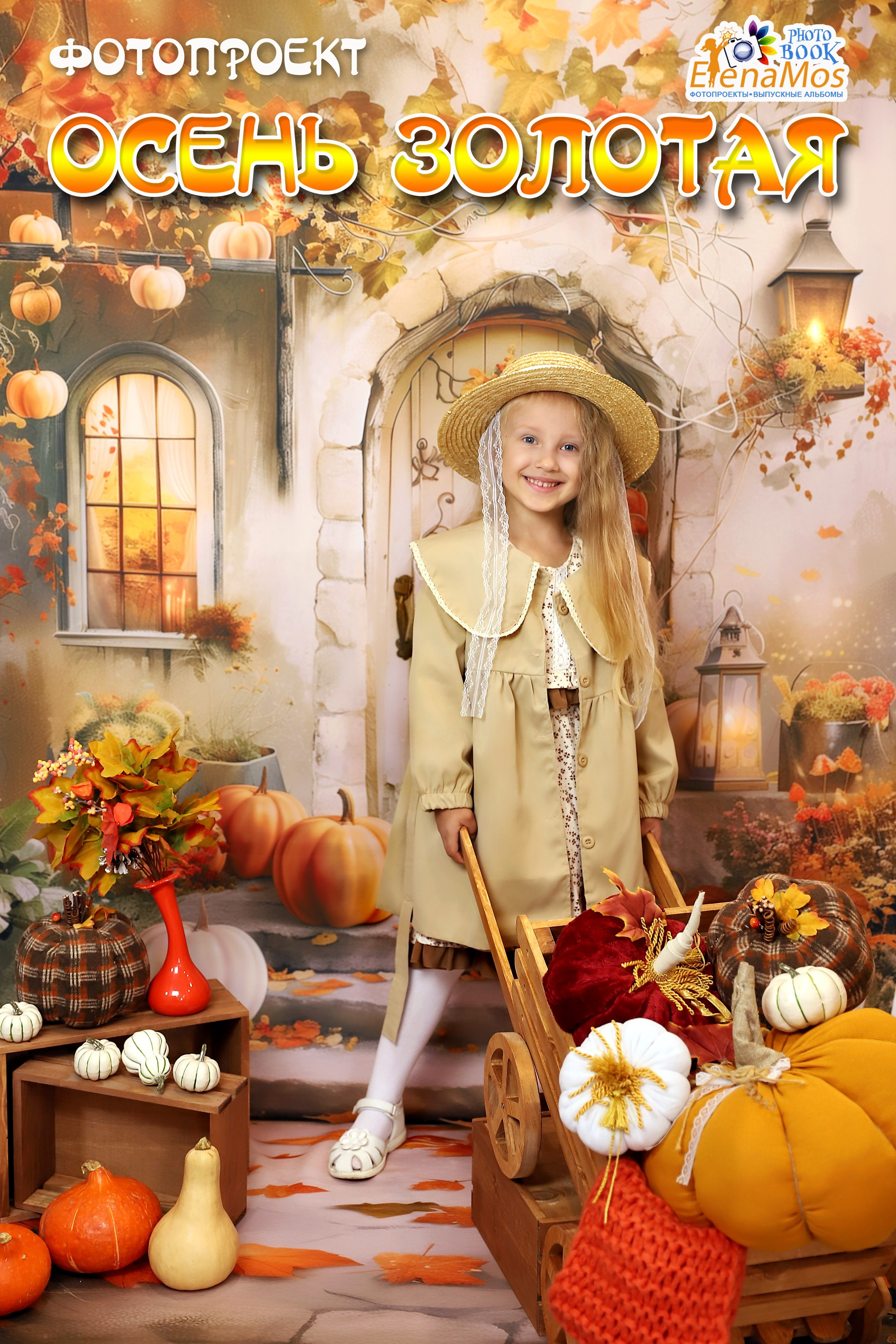 ФОТОПРОЕКТ ОСЕНЬ ЗОЛОТАЯ для детских садов. Портфолио
