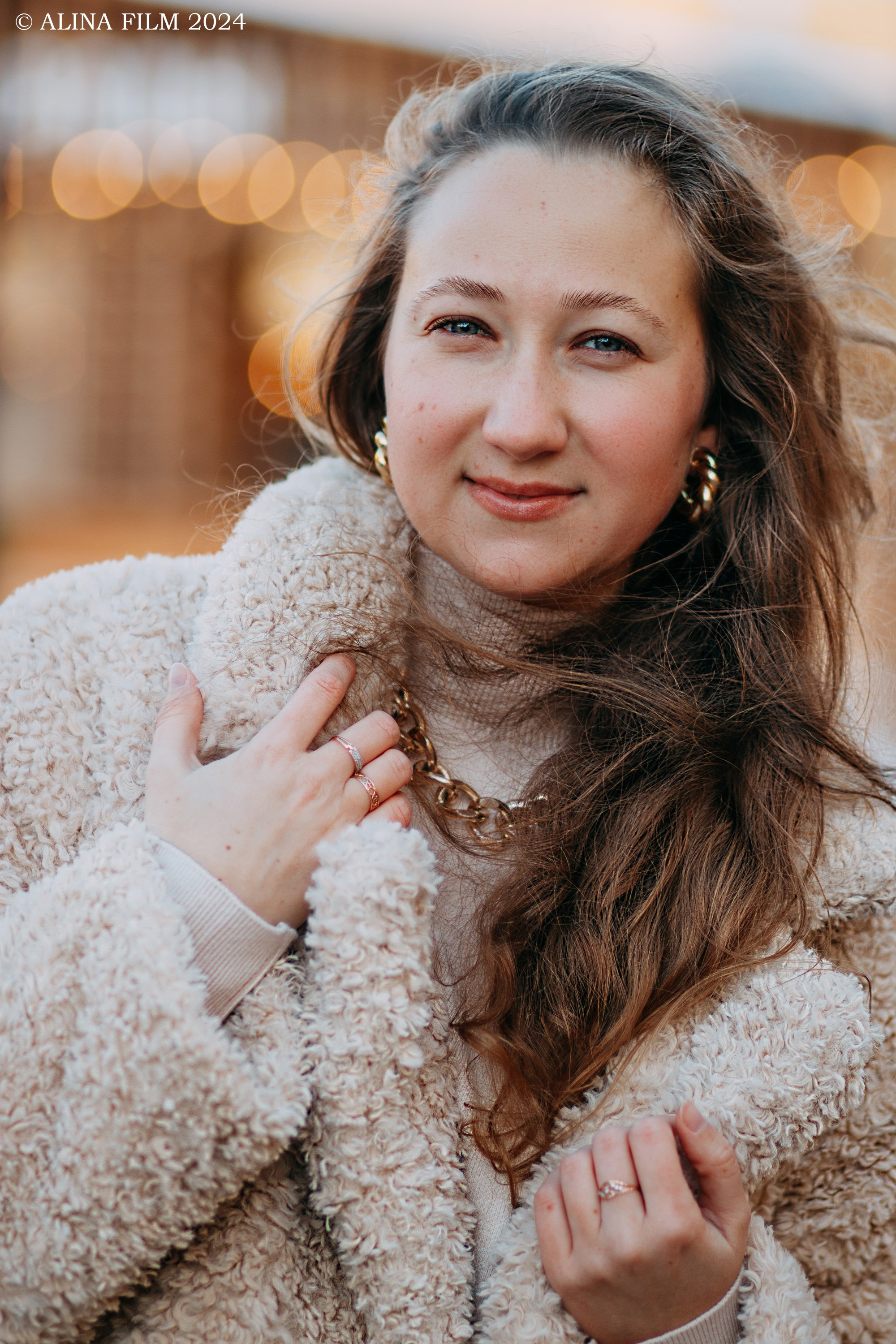 Новогодняя фотосессия в Никольских рядах. Фотограф в Санкт-Петербурге Alina Film