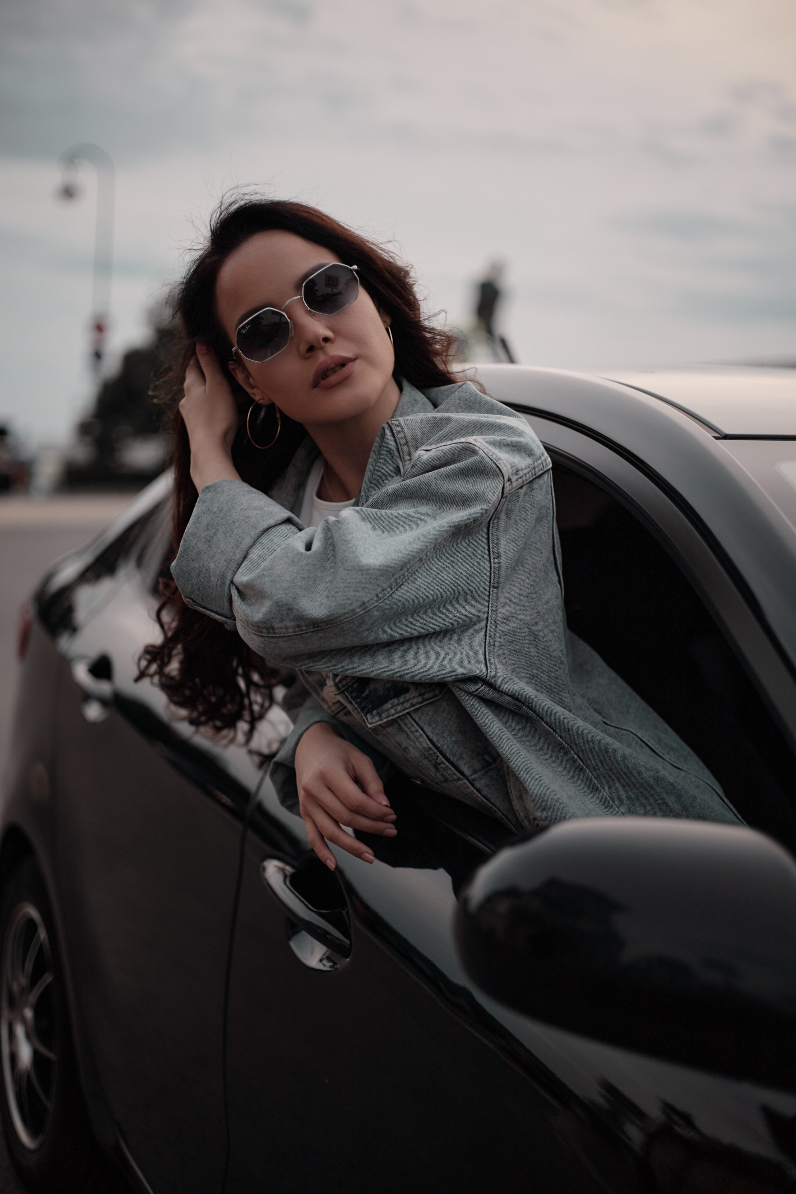 Регина и авто. Фотограф из Казани