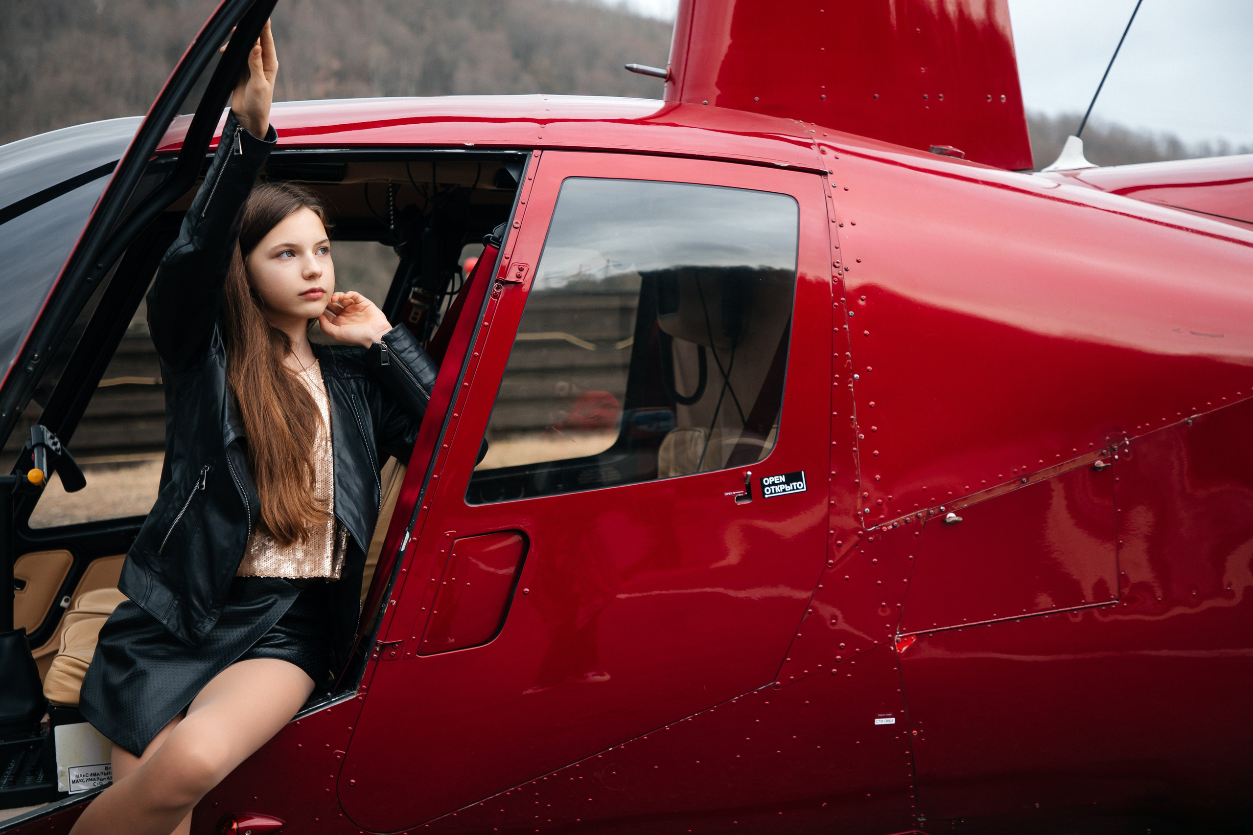 Aviation Style. Efimova Model Agency