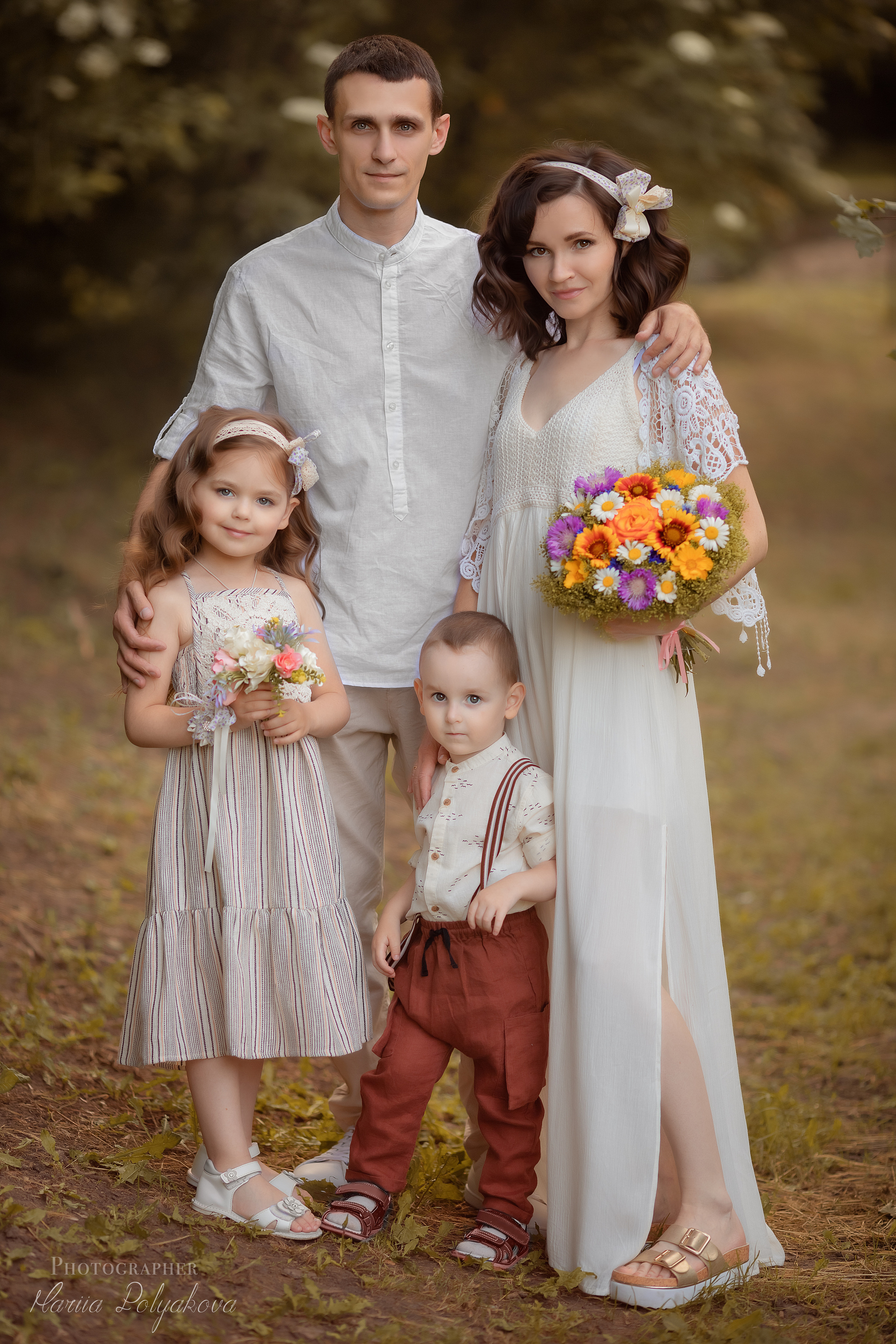 Семейная фотосессия Дарья Роман Алиса Костя. Семейный и детский фотограф Мария Полякова