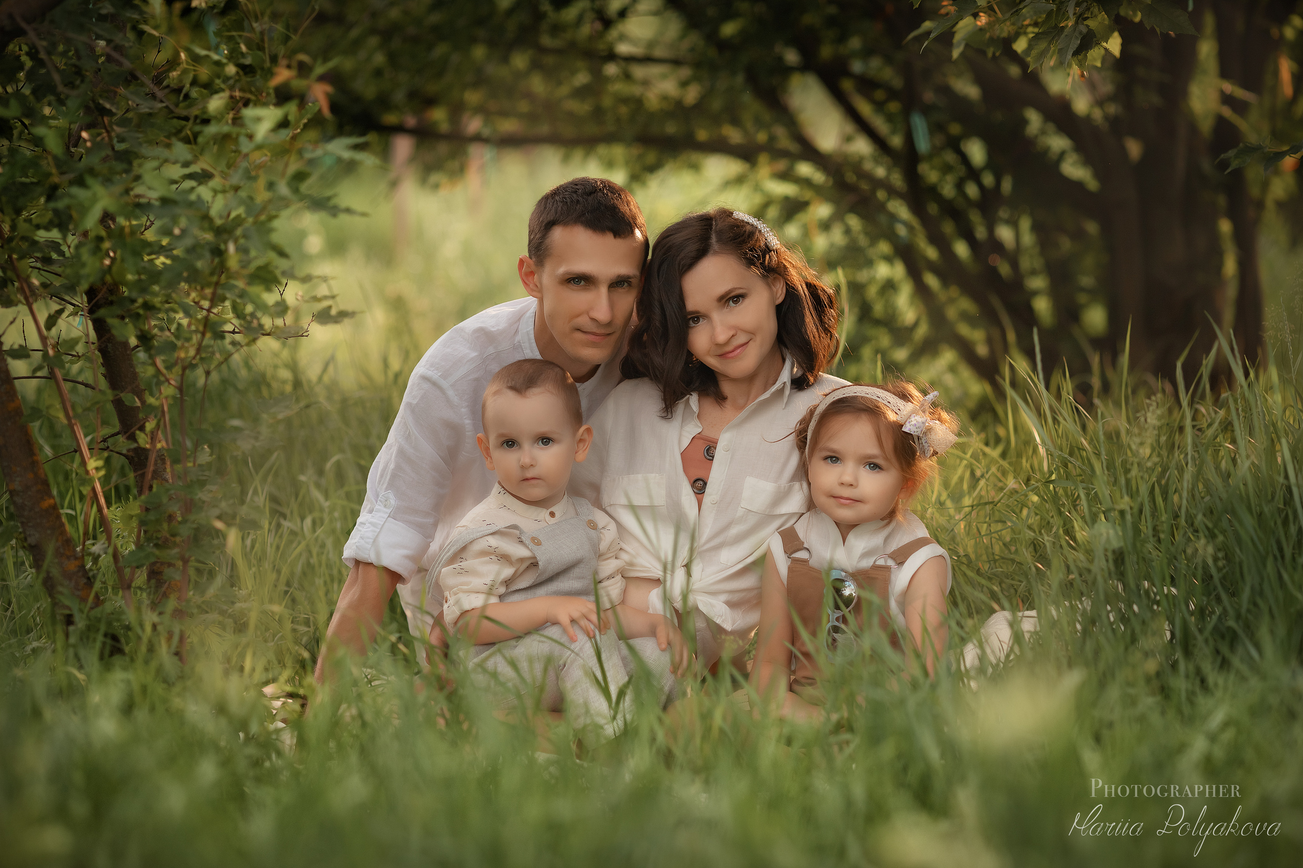 Семейная фотосессия Дарья Роман Алиса Костя. Семейный и детский фотограф Мария Полякова