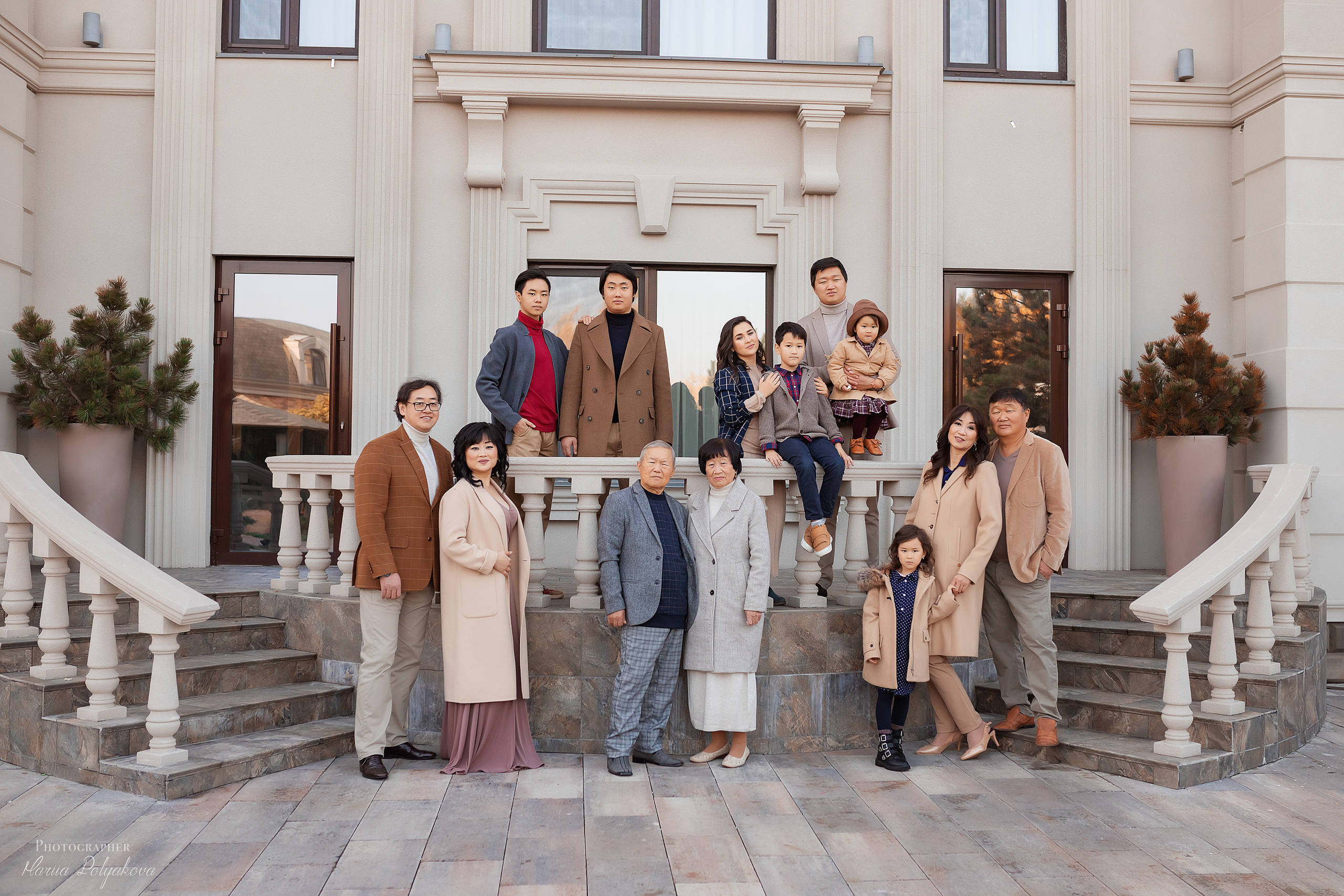 Фотосессия Большой Семьи. Семейный и детский фотограф Мария Полякова