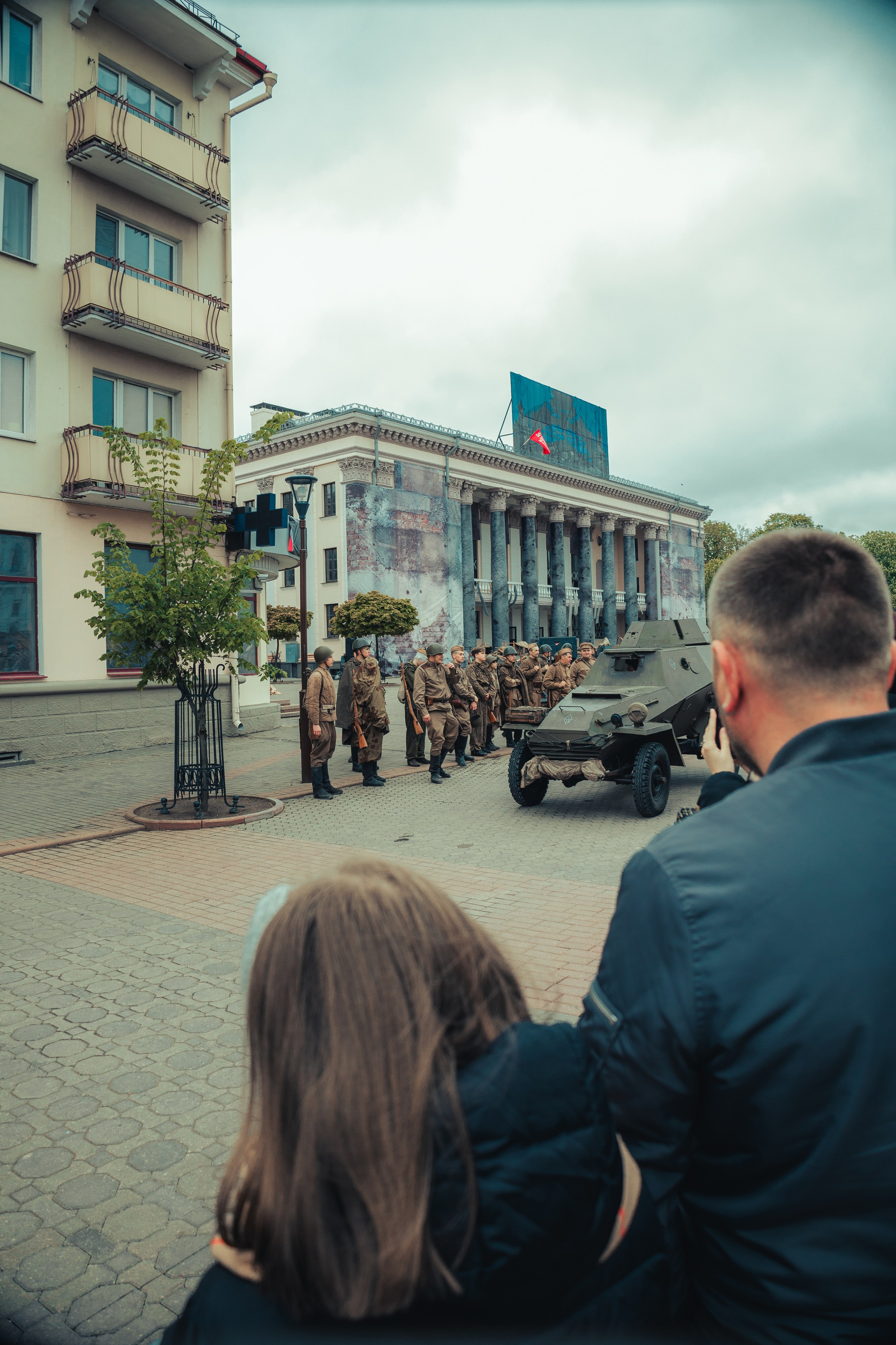 Реконструкция взятия рейхстага. Photographer Vladislav Voronovich