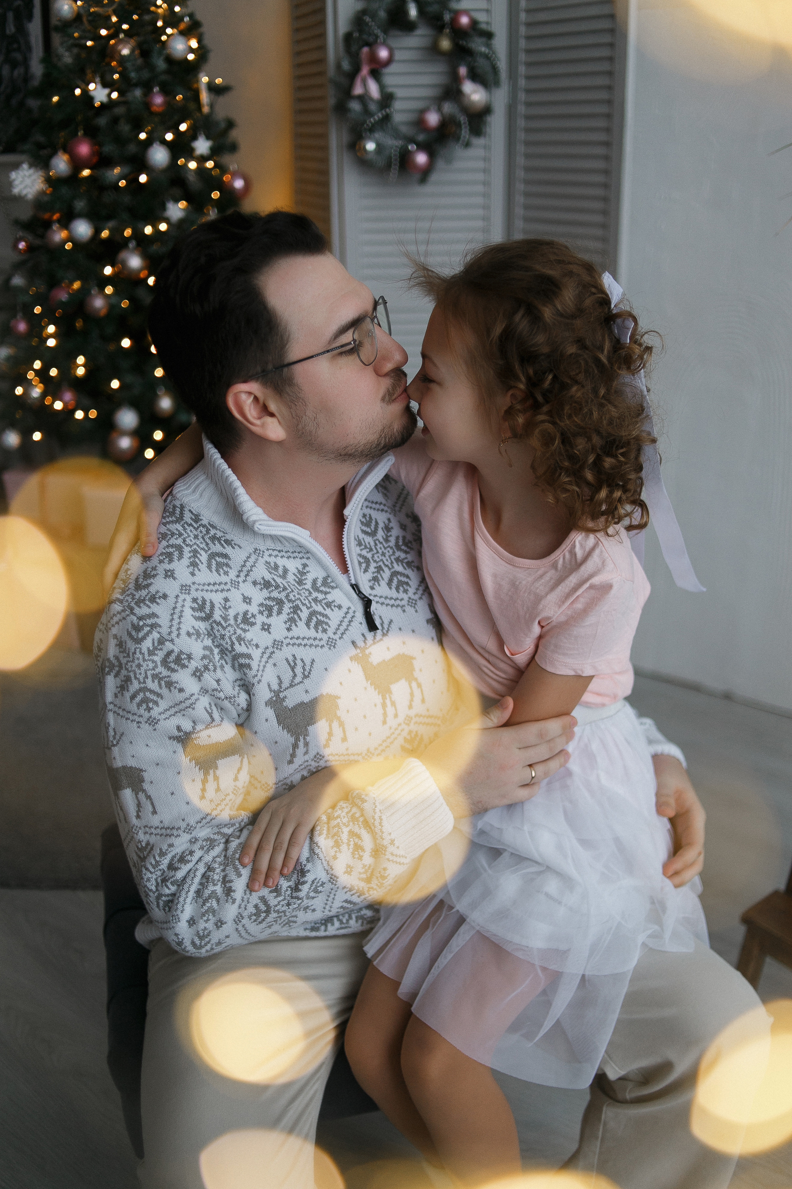 Семейная новогодняя фотосессия. Фотограф Носова Марина