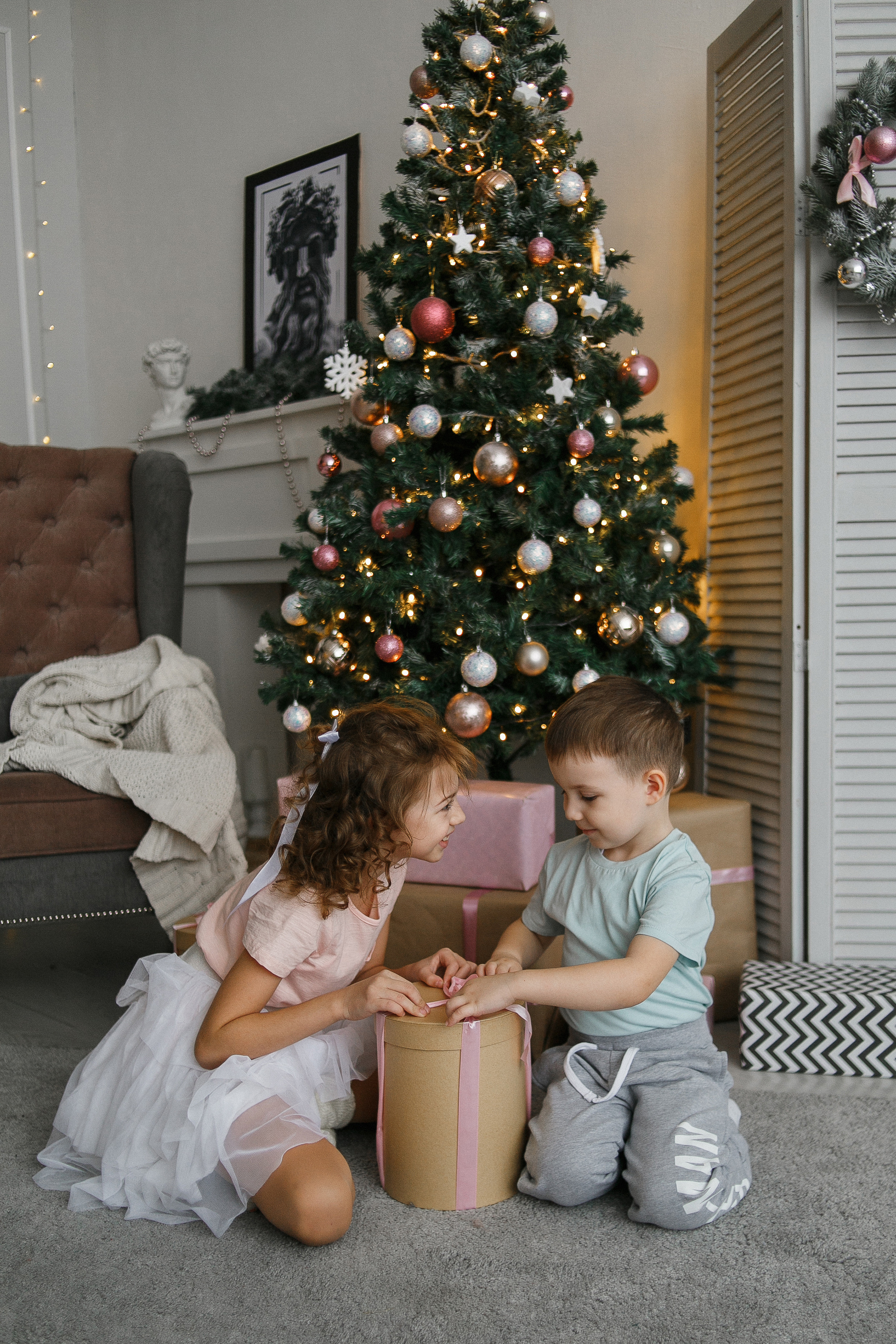 Семейная новогодняя фотосессия. Фотограф Носова Марина