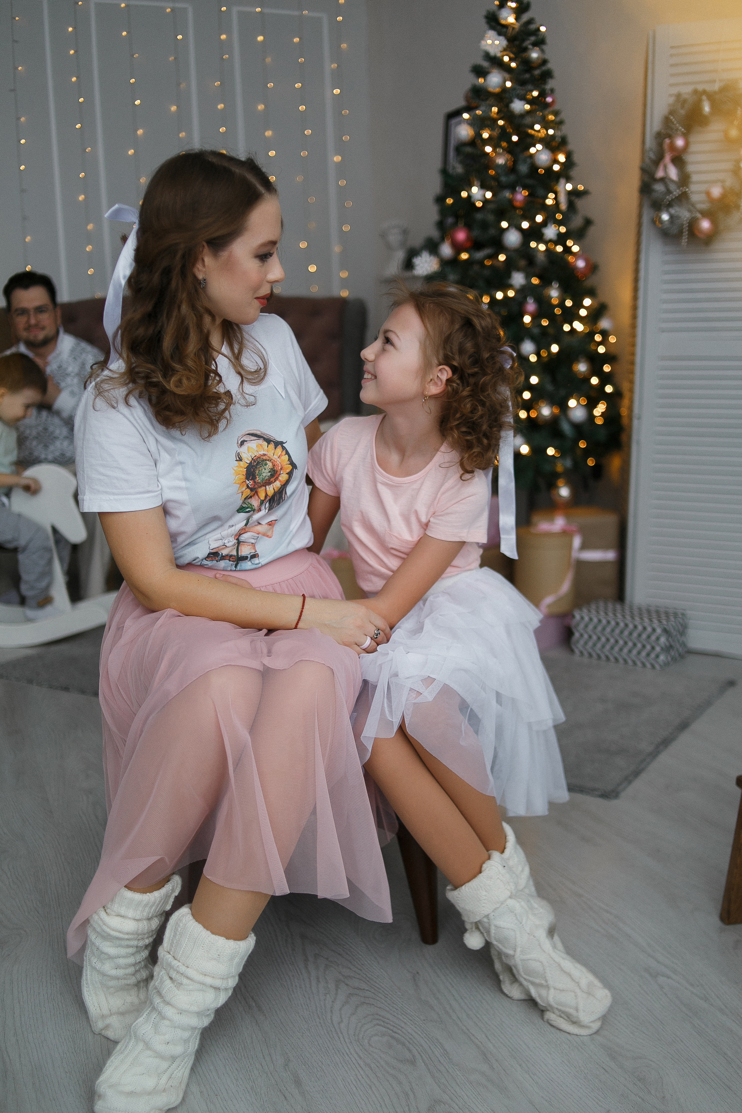 Семейная новогодняя фотосессия. Фотограф Носова Марина