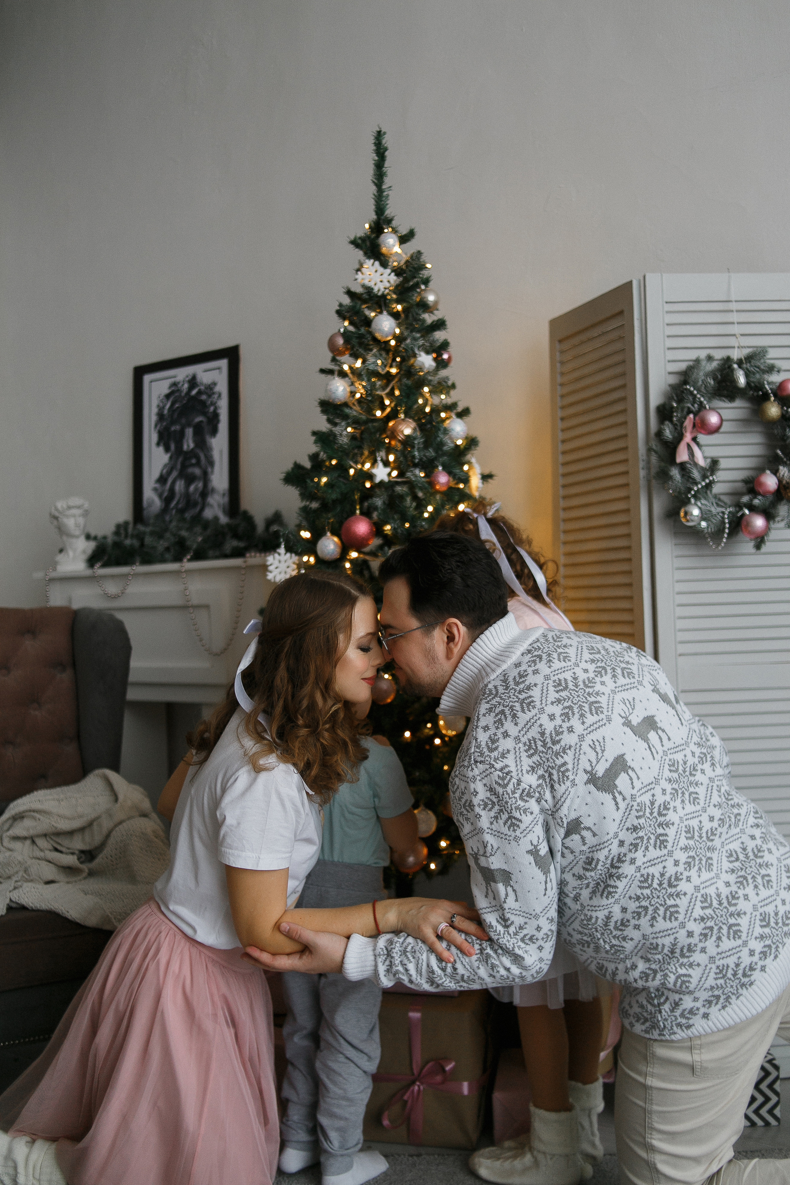 Семейная новогодняя фотосессия. Фотограф Носова Марина