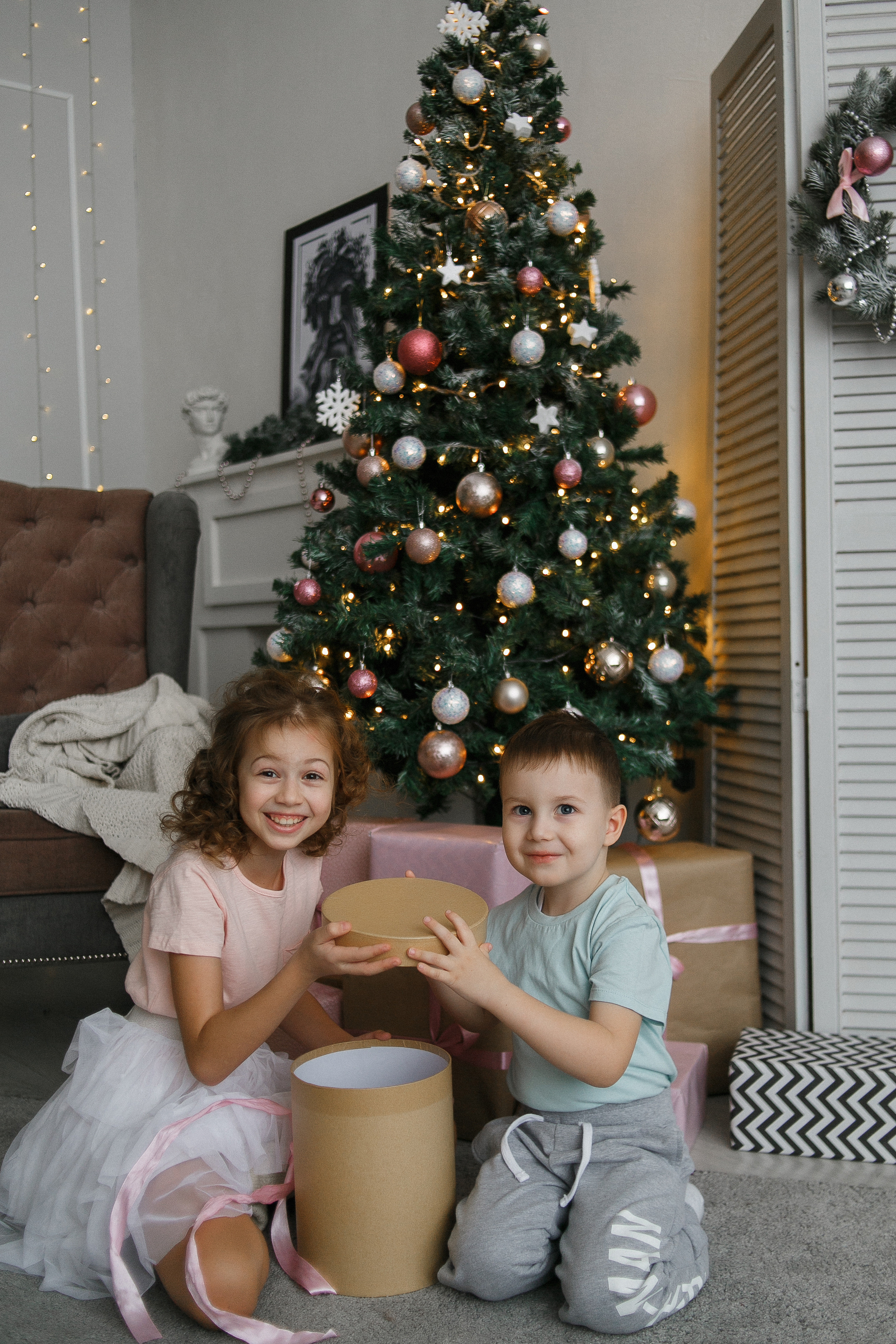 Семейная новогодняя фотосессия. Фотограф Носова Марина