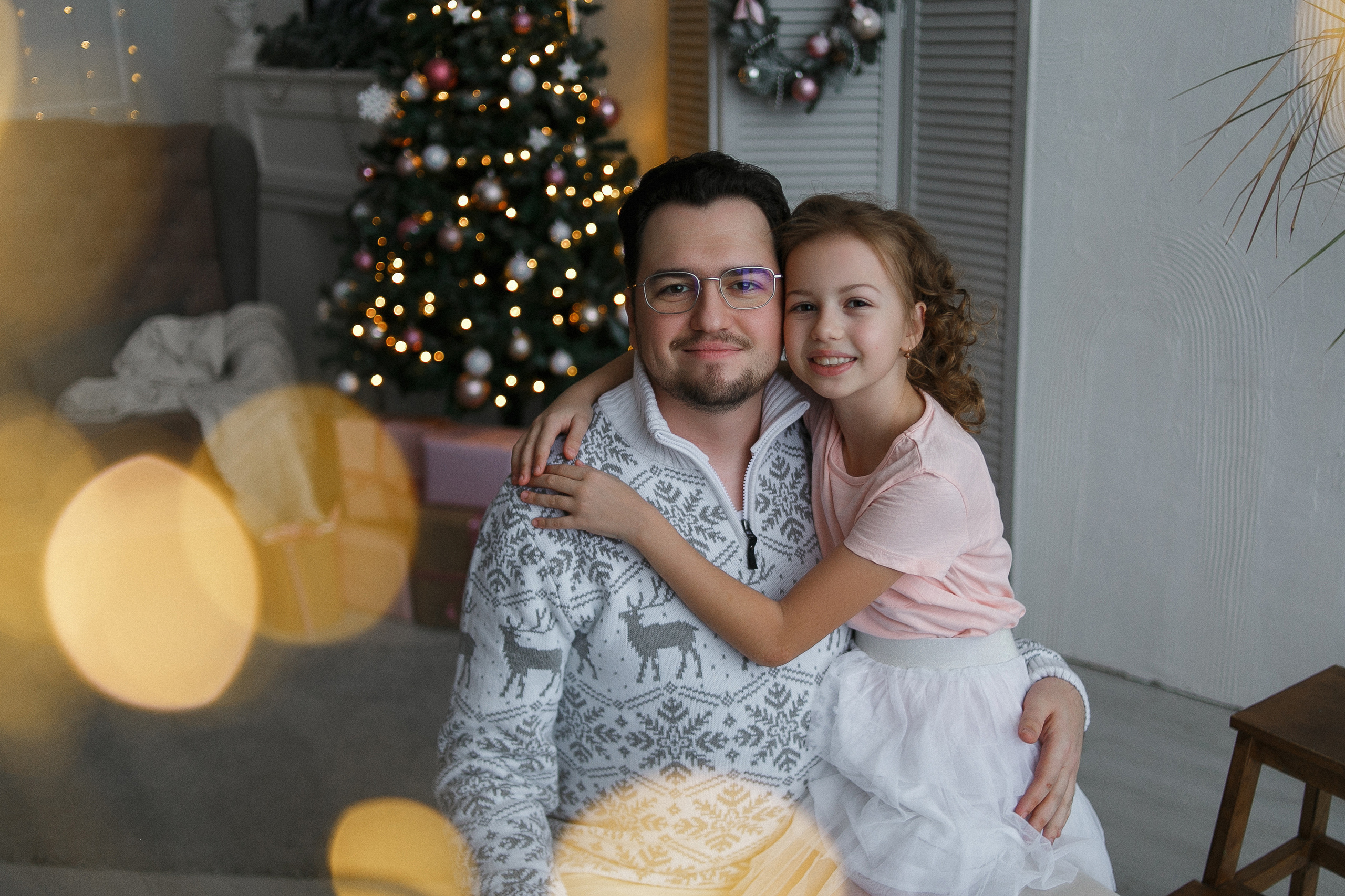 Семейная новогодняя фотосессия. Фотограф Носова Марина