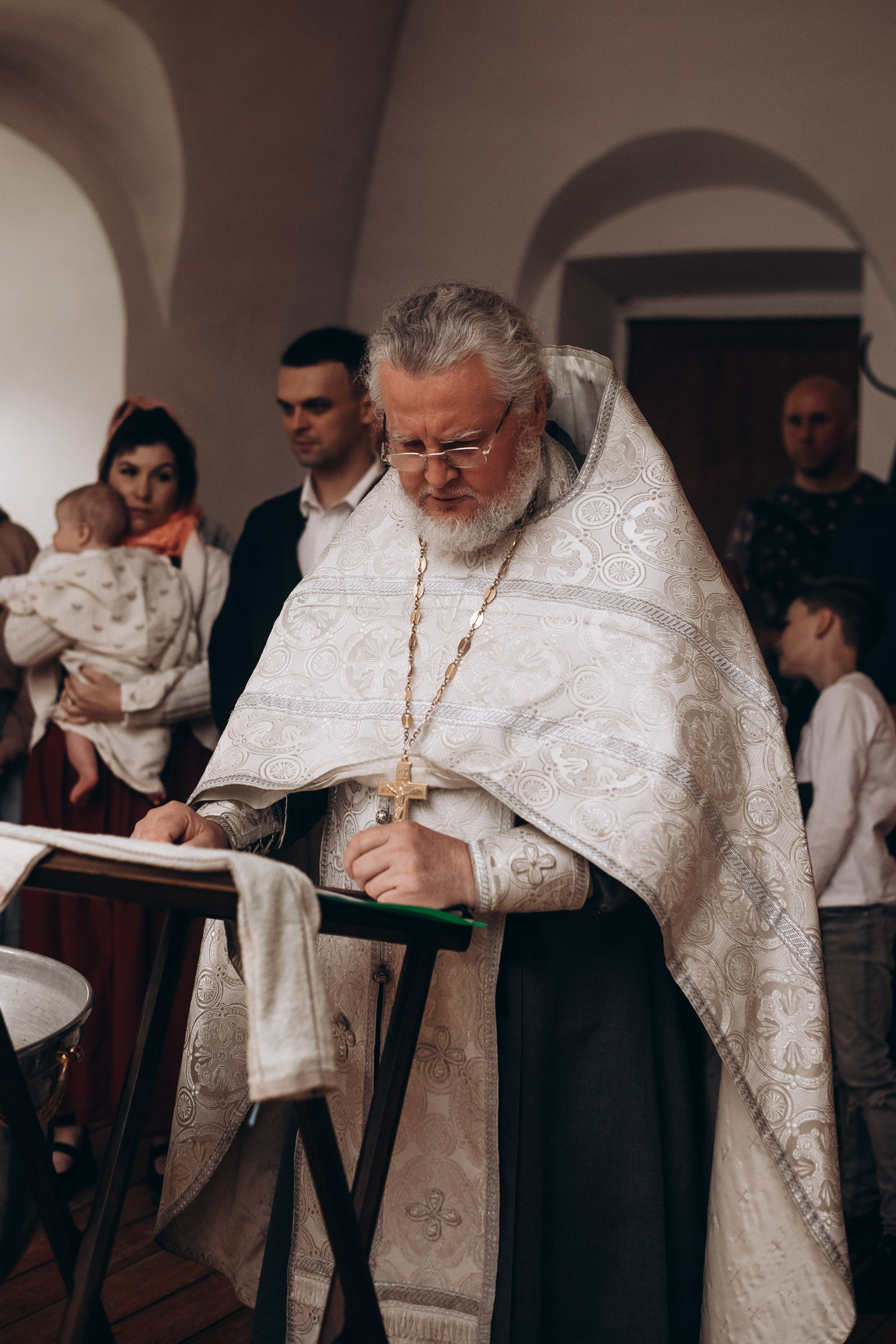 Крещение в Свято-Лукиановой пустыни, г. Александров