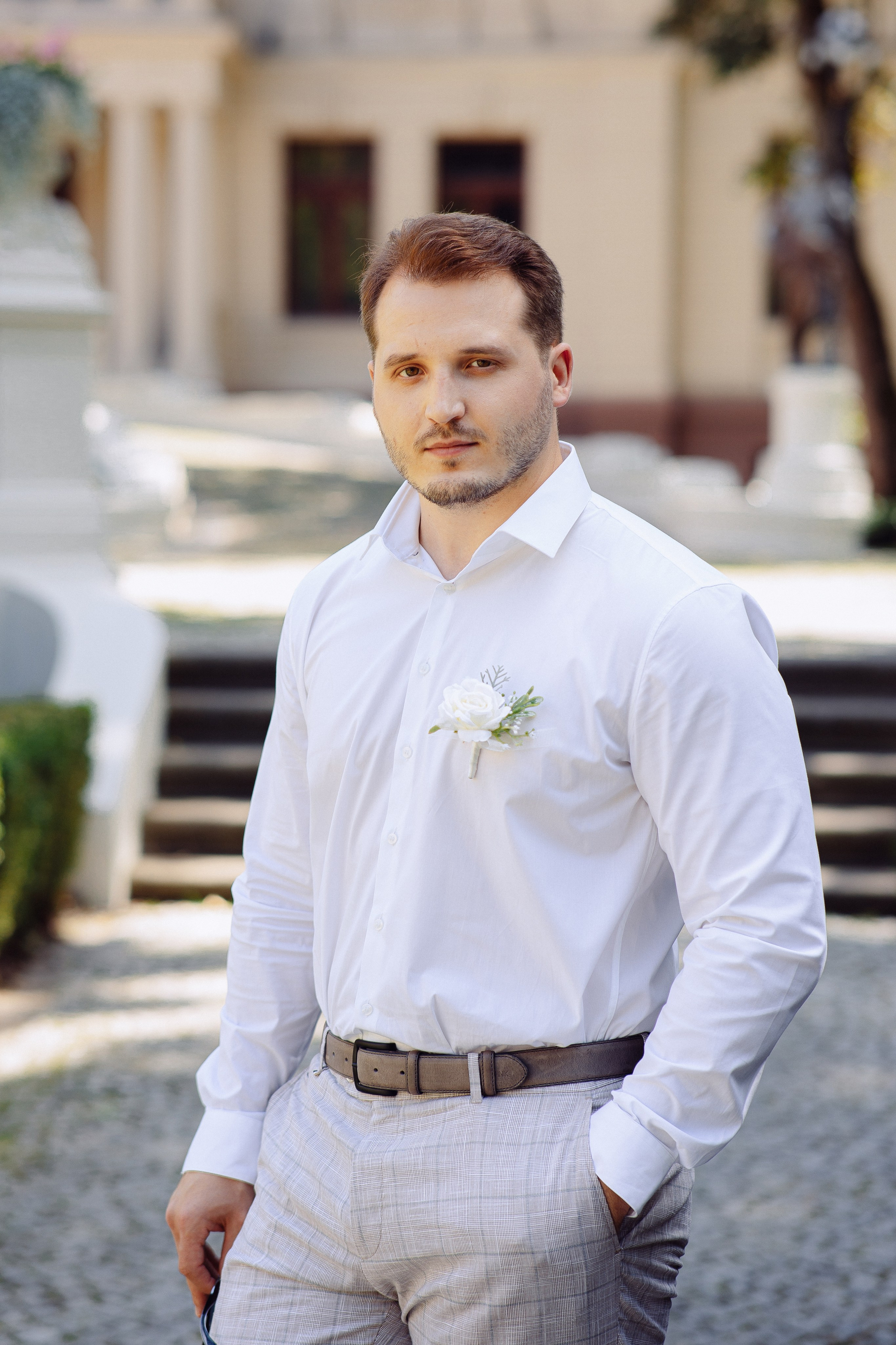 Ślubna sesja zdjęciowa w Pałacu Poznańskiego-Muzeum Miasta Łodzi. Свадебный фотограф Варшава Лодзь Польша Елена Юцова