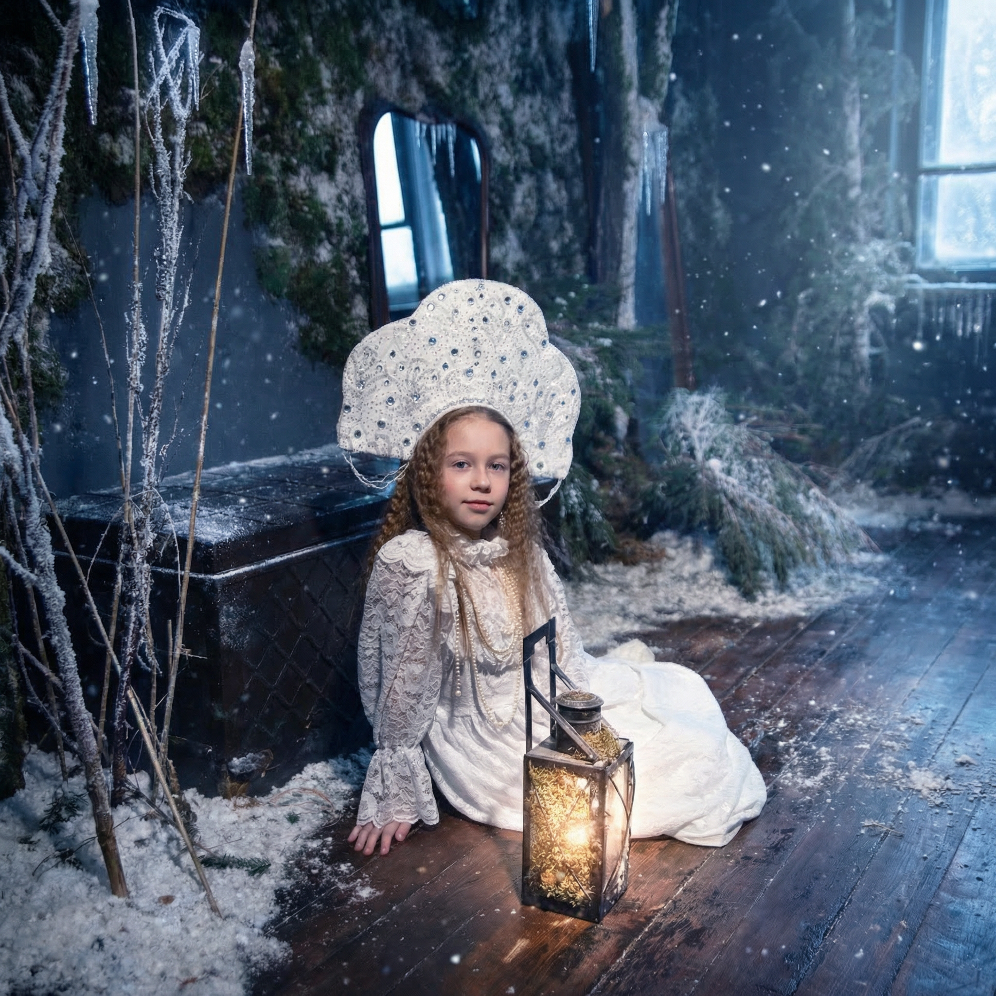 Снежная королева. Семейный, свадебный и детский фотограф в Новосибирске Ольга Хидченко