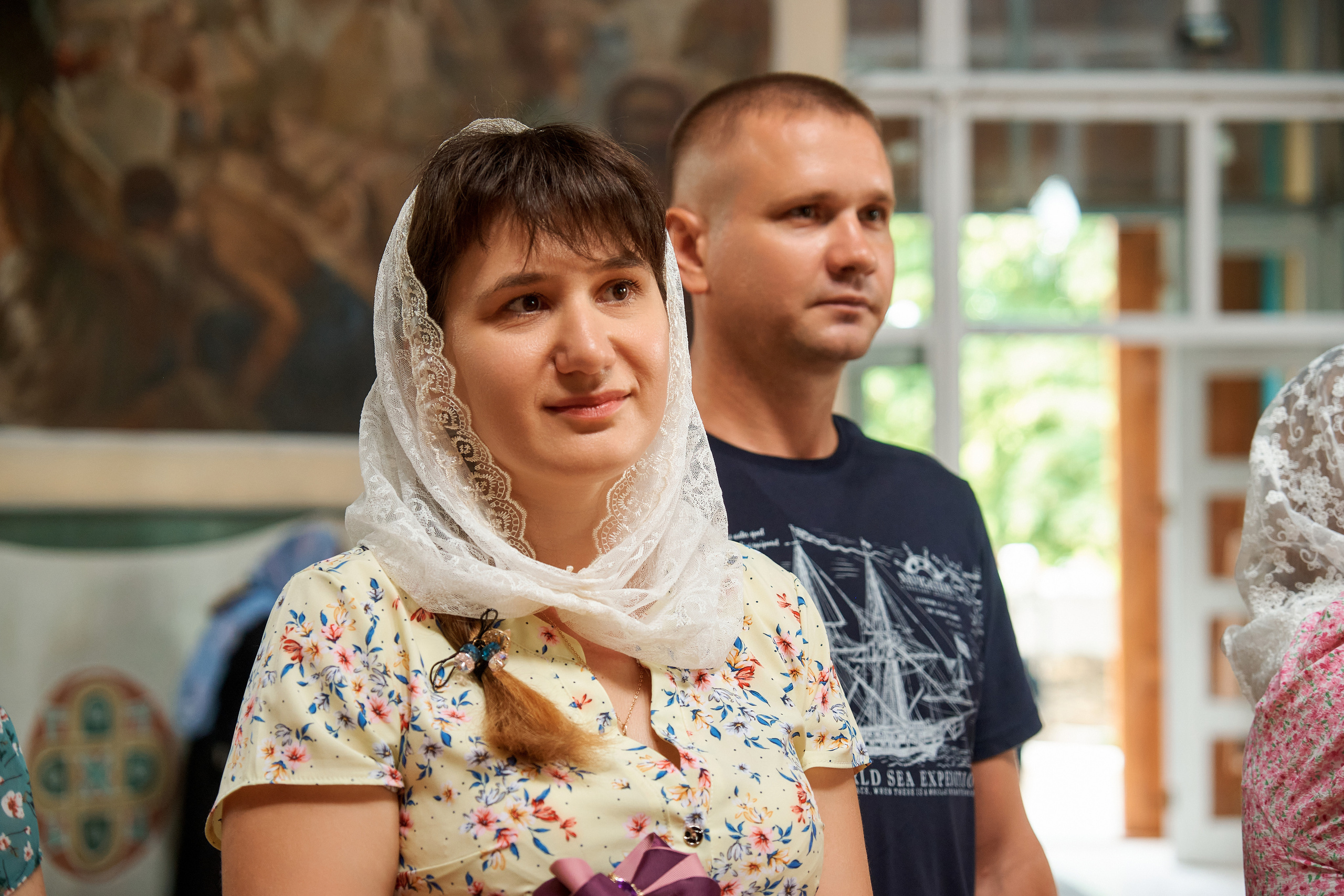 Крестины Жени. Крестовоздвиженский храм с. Троицкое. Фотограф Таганрог Анна Трайжон