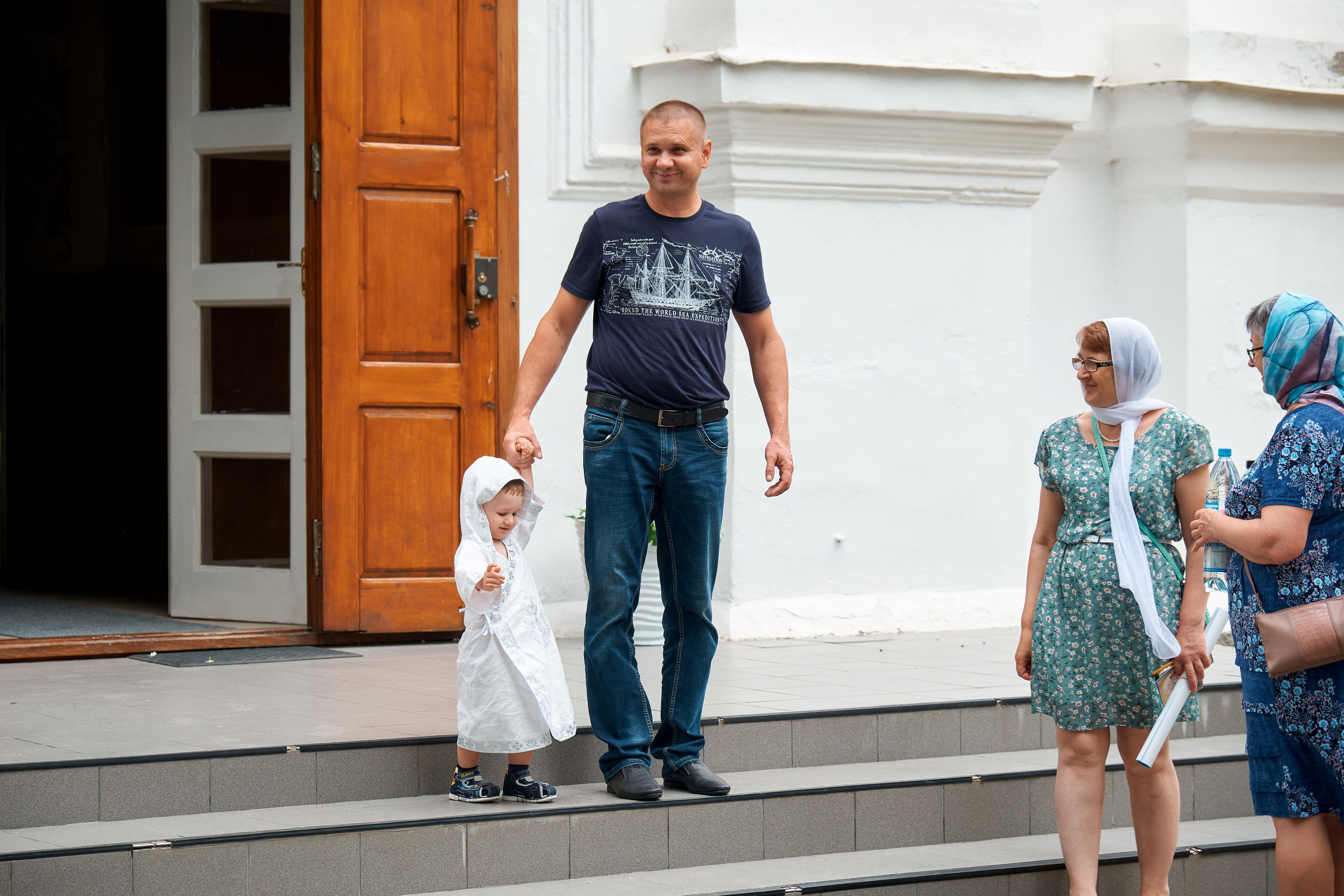 Крестины Жени. Крестовоздвиженский храм с. Троицкое. Фотограф Таганрог Анна Трайжон