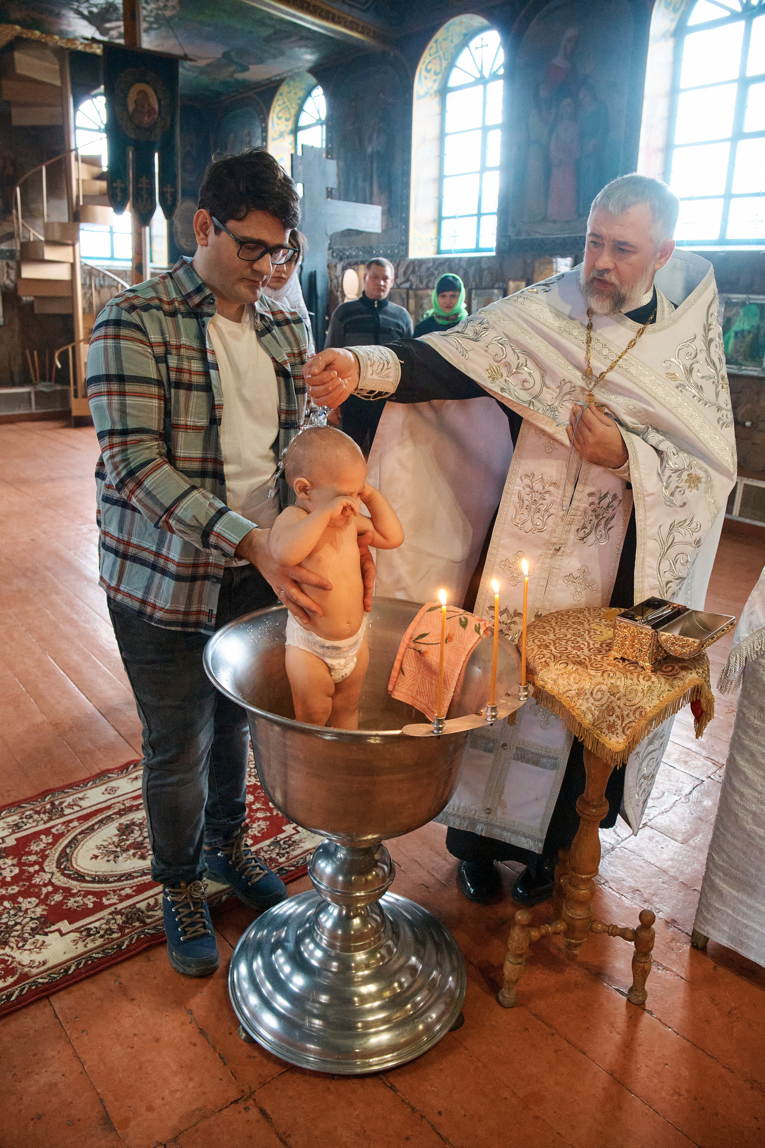 Крестины Гриши. Фотограф Таганрог Анна Трайжон