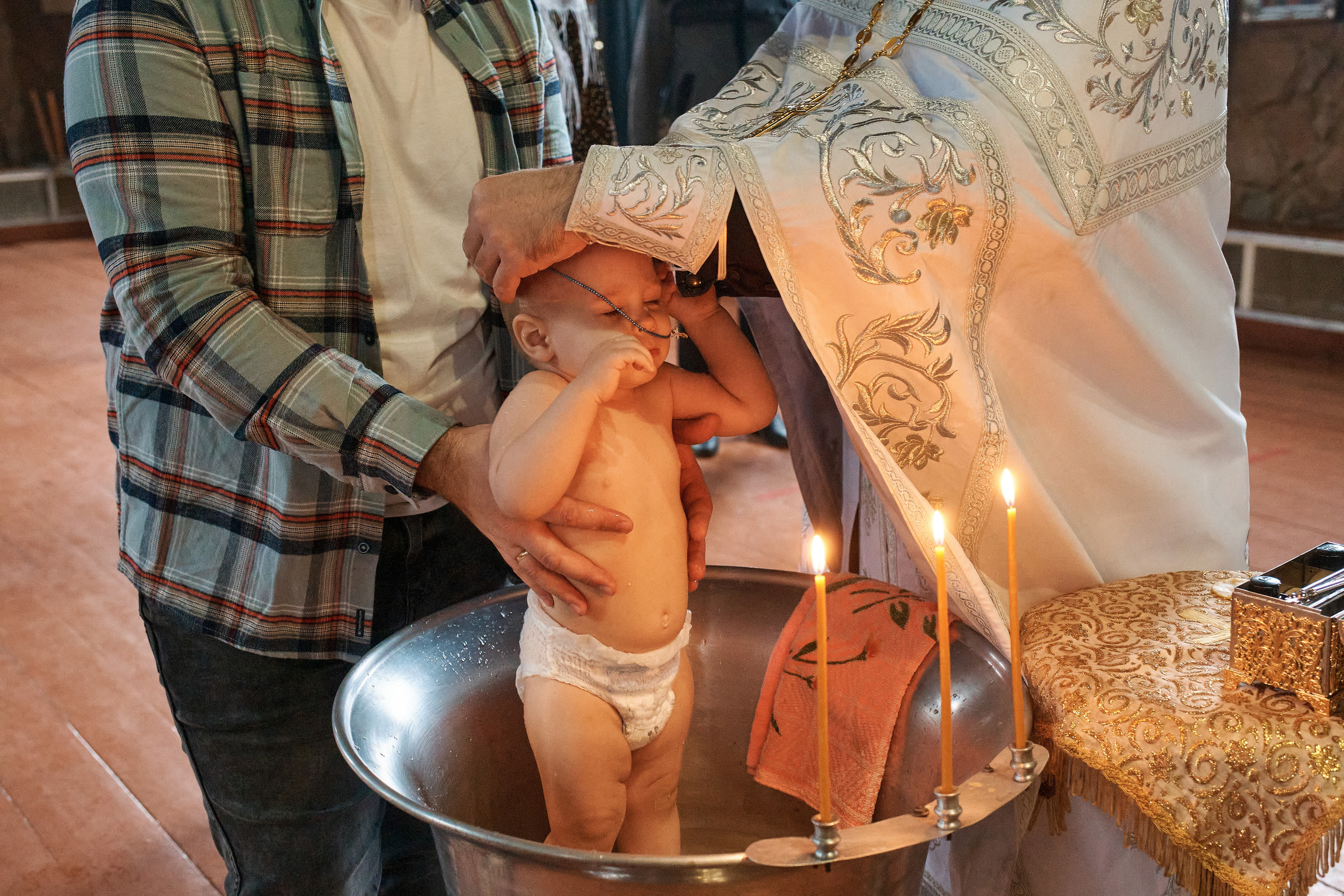 Крестины Гриши. Фотограф Таганрог Анна Трайжон