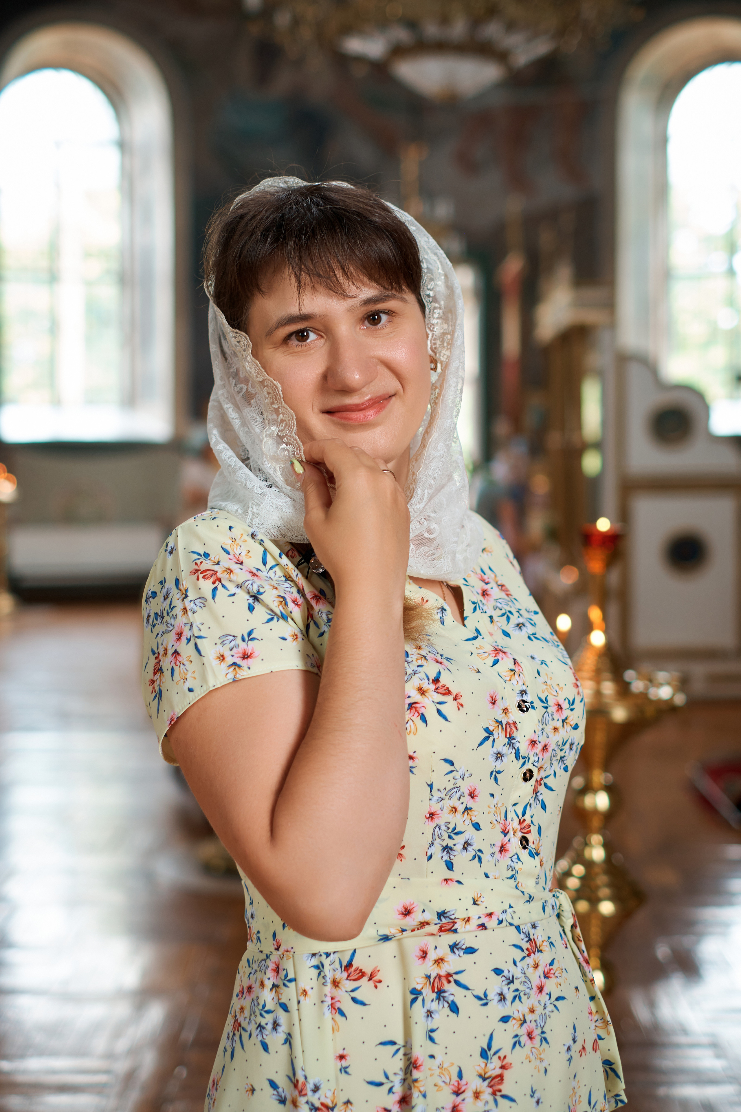 Крестины Жени. Крестовоздвиженский храм с. Троицкое. Фотограф Таганрог Анна Трайжон