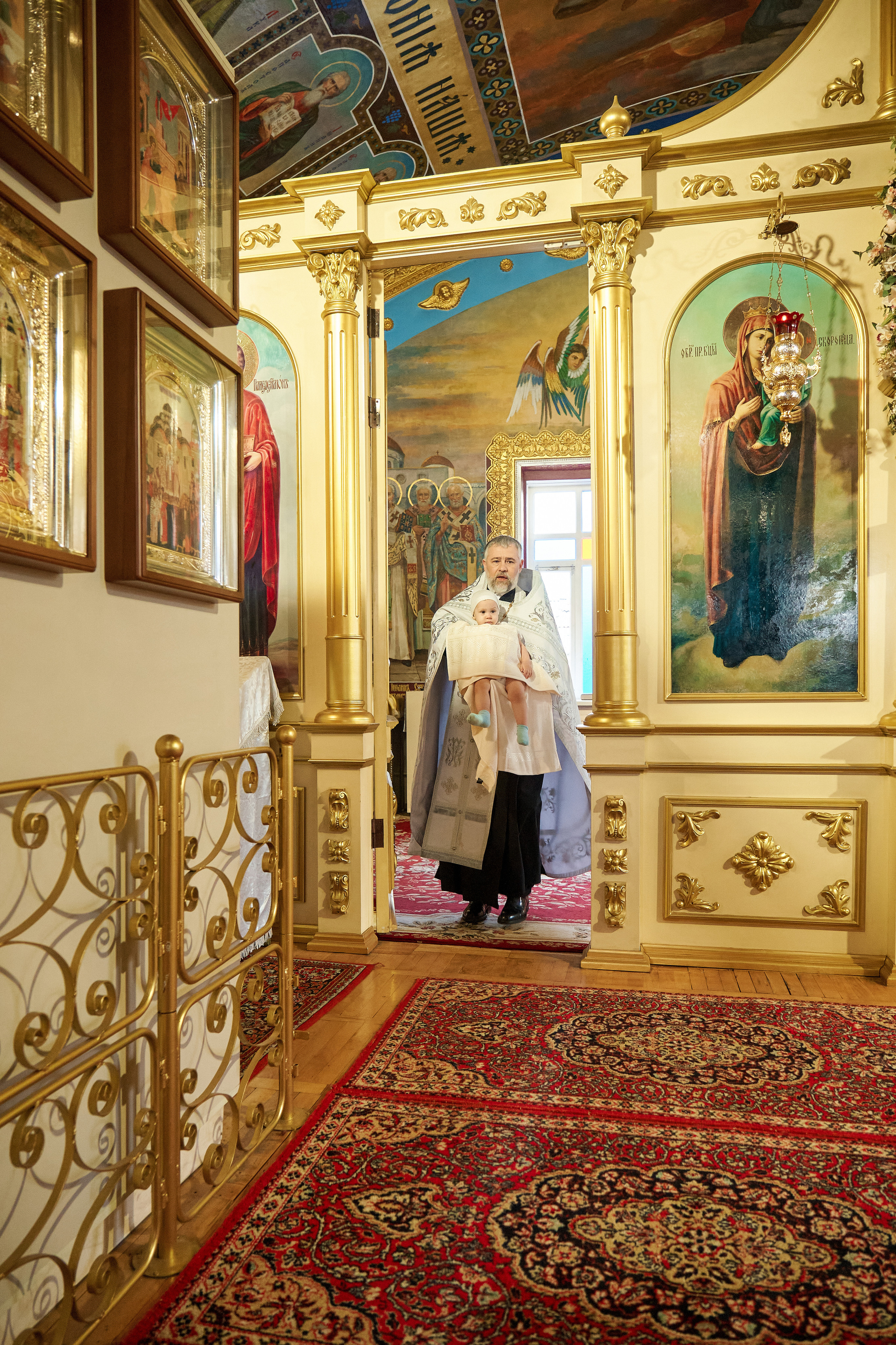 Крестины Гриши. Фотограф Таганрог Анна Трайжон