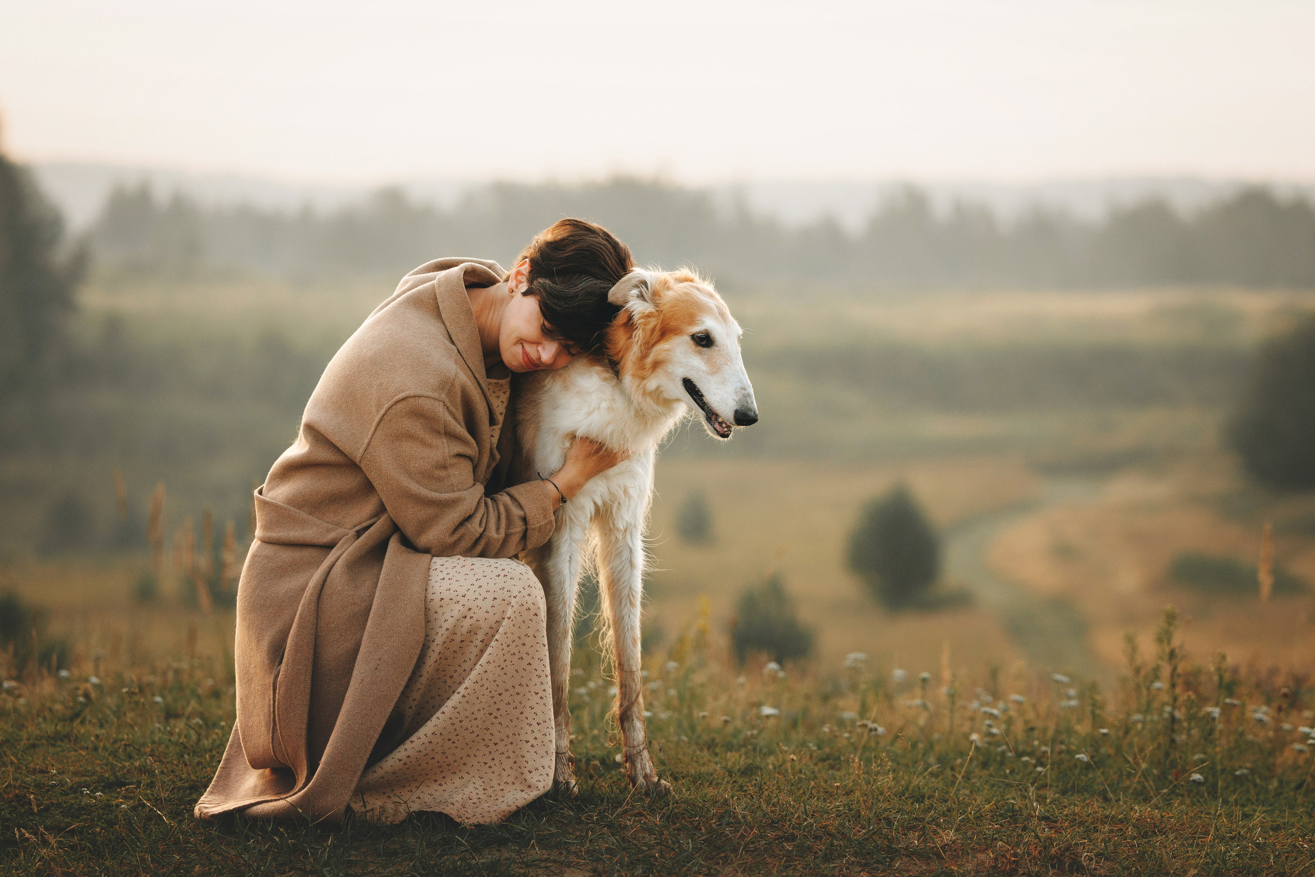 Сергей, Оксана и Жара. Фотограф анималист Осипчикова Мария
