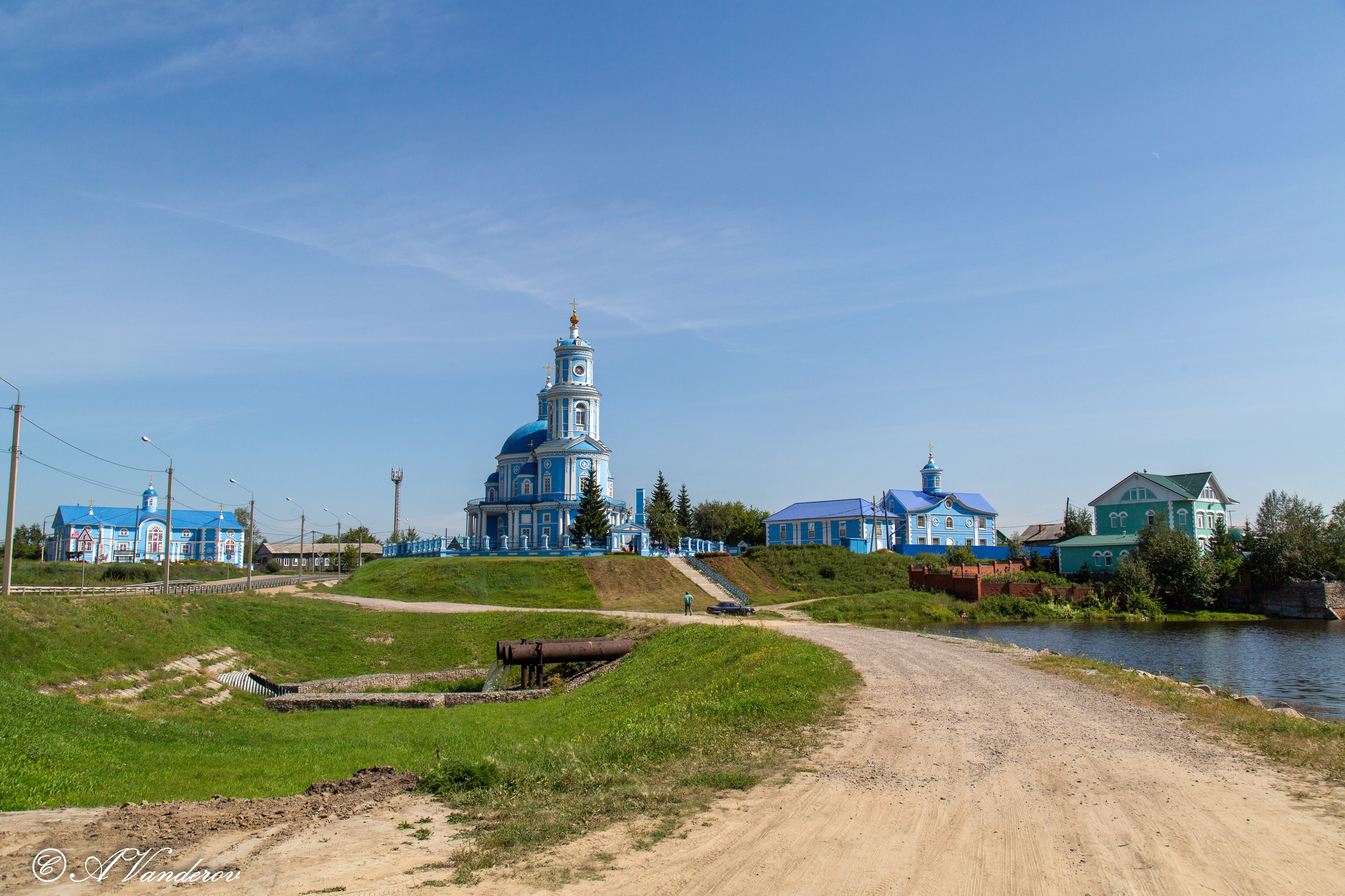 Храм Казанской иконы Божией Матери Тельма. Фотограф Омск | Александр Вандеров
