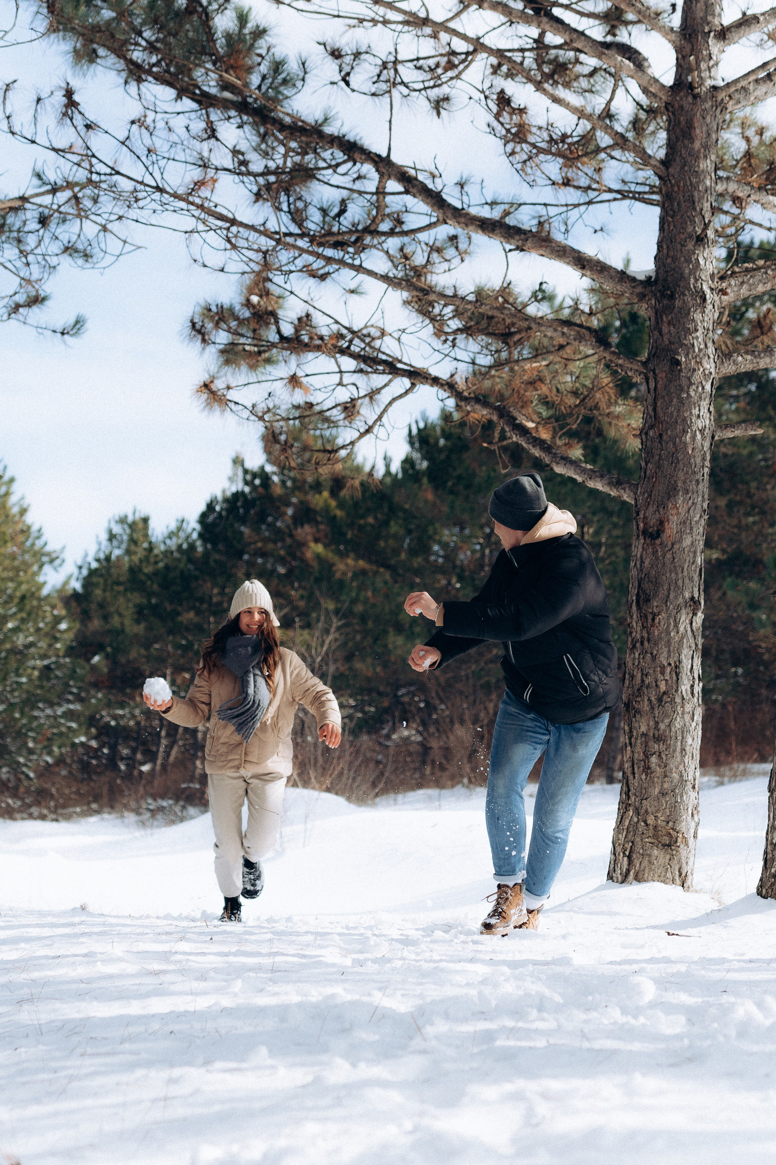 Саша и Даня | Снежный денек. Портретный свадебный фотограф Крым | Евгения Щитенко