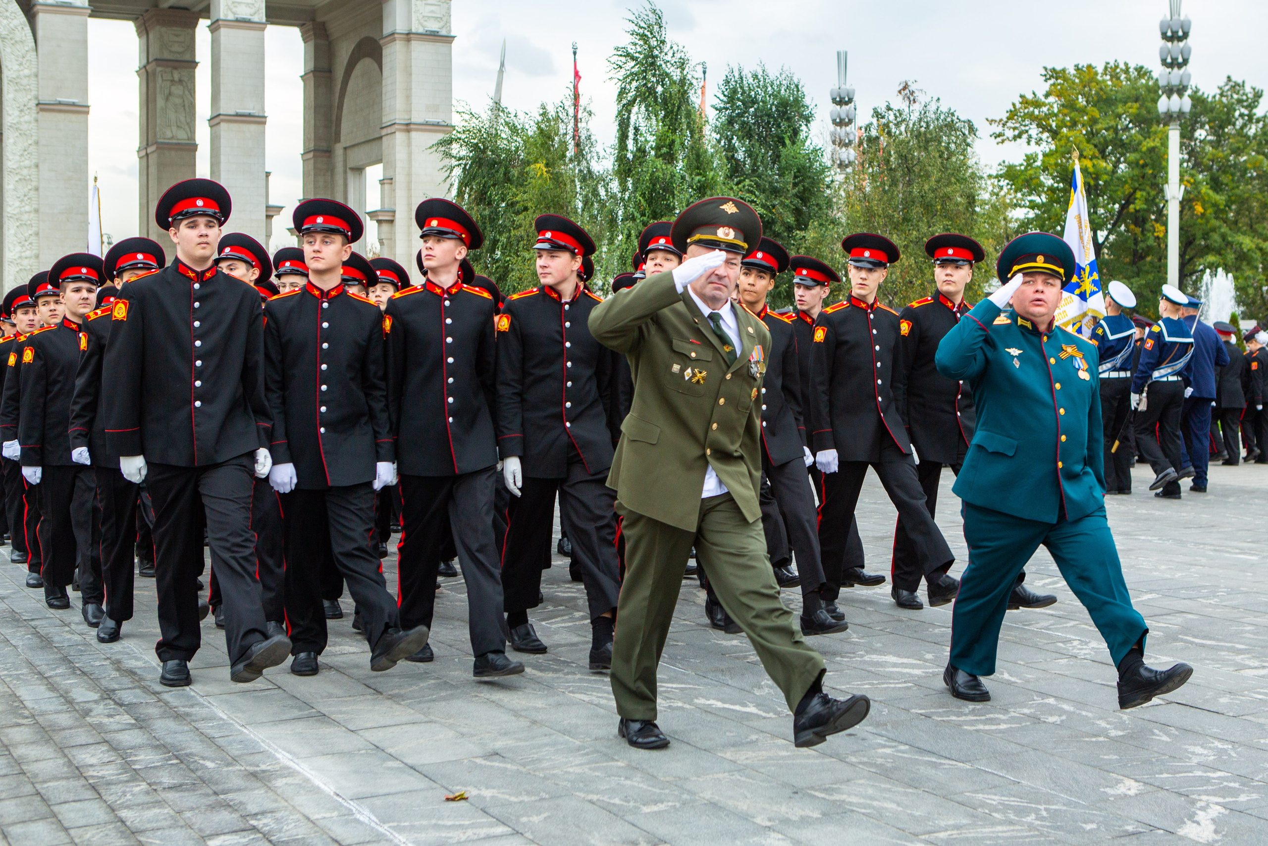 Кадеты. Присяга. ВДНХ-2024. Ирина Загоскина — портретные фотосессии в Москве