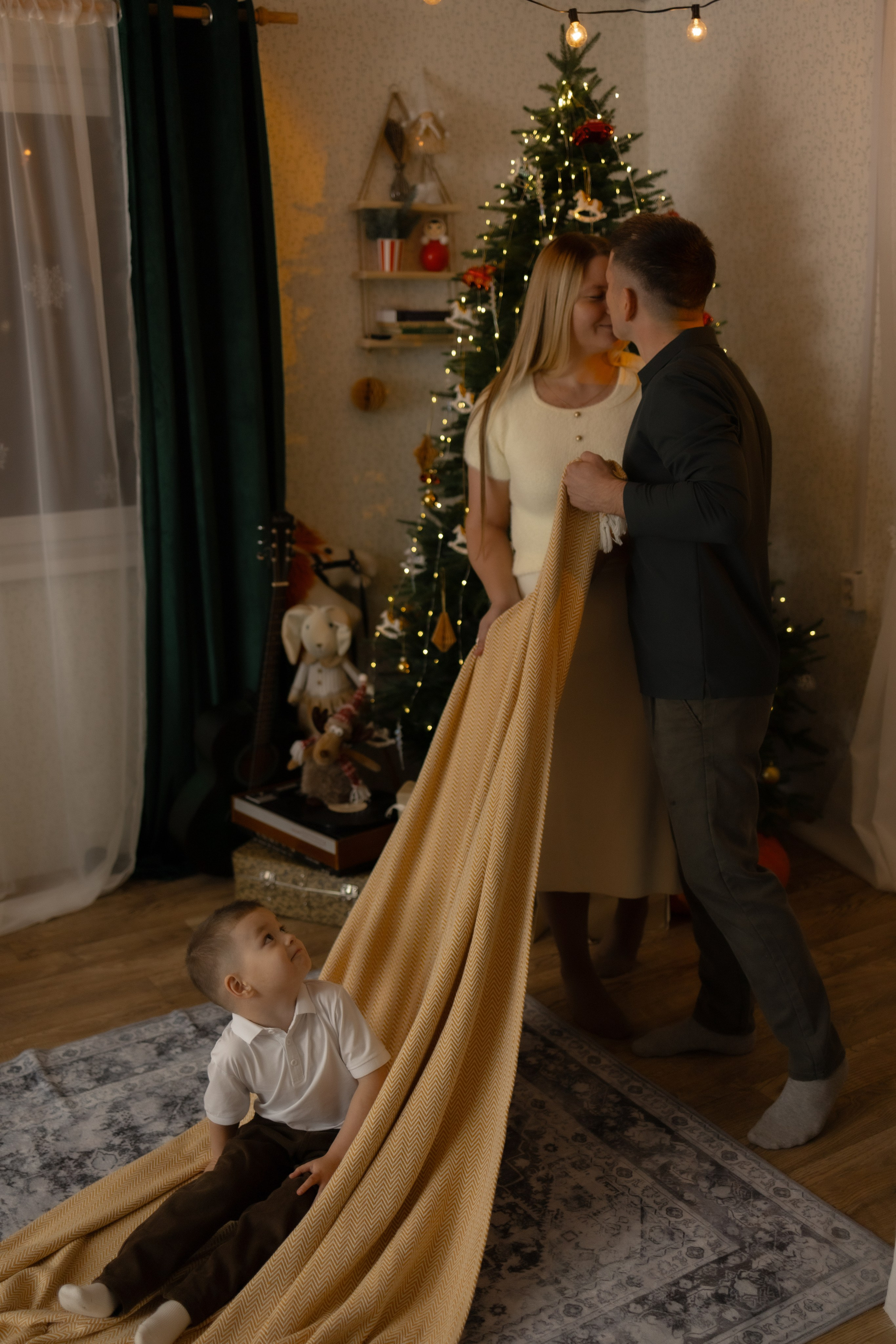 Семейная новогодняя. Фотограф Татьяна Семенова