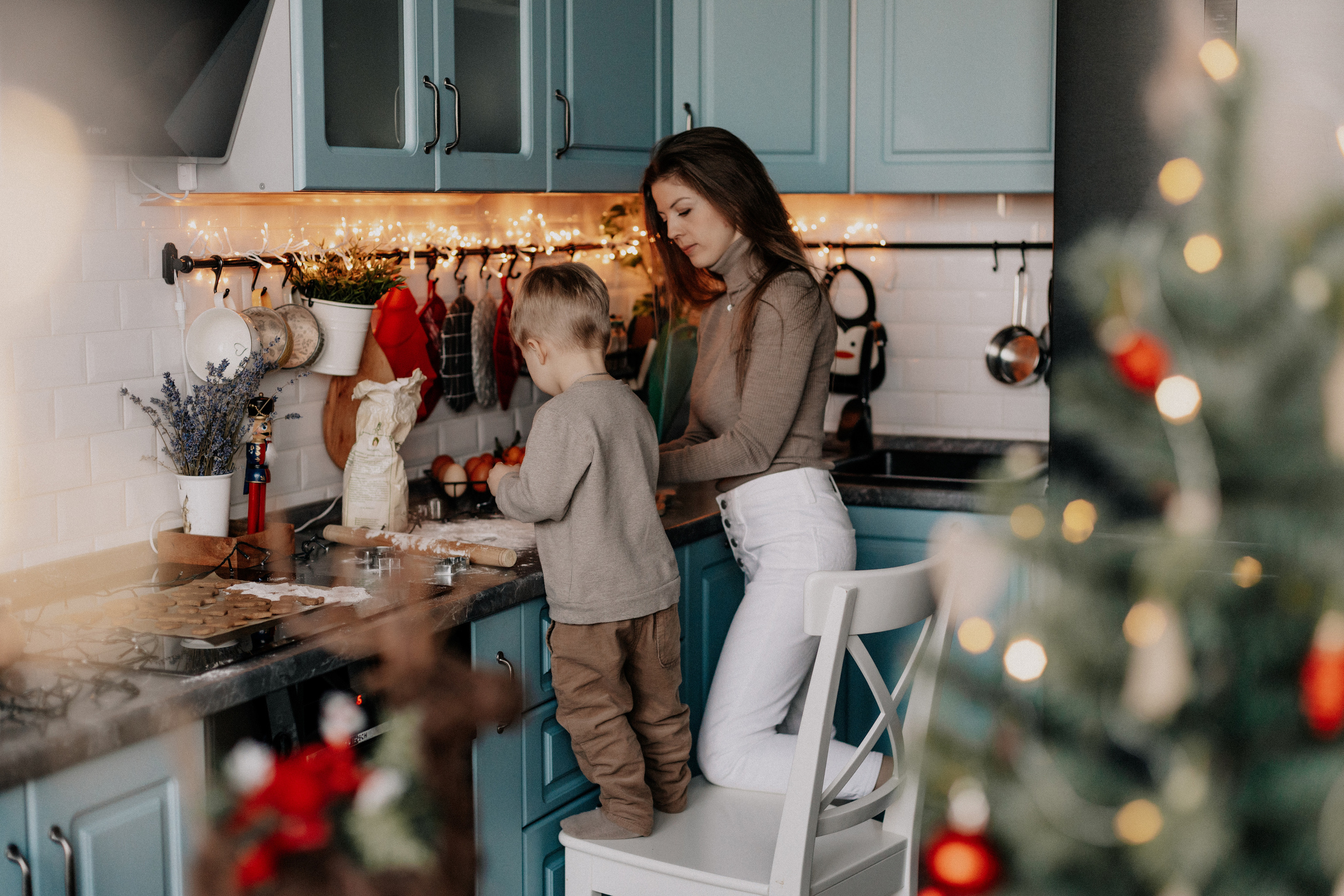 Новогодняя фотосессия в Москве, Фотограф Ольга Шевелёва