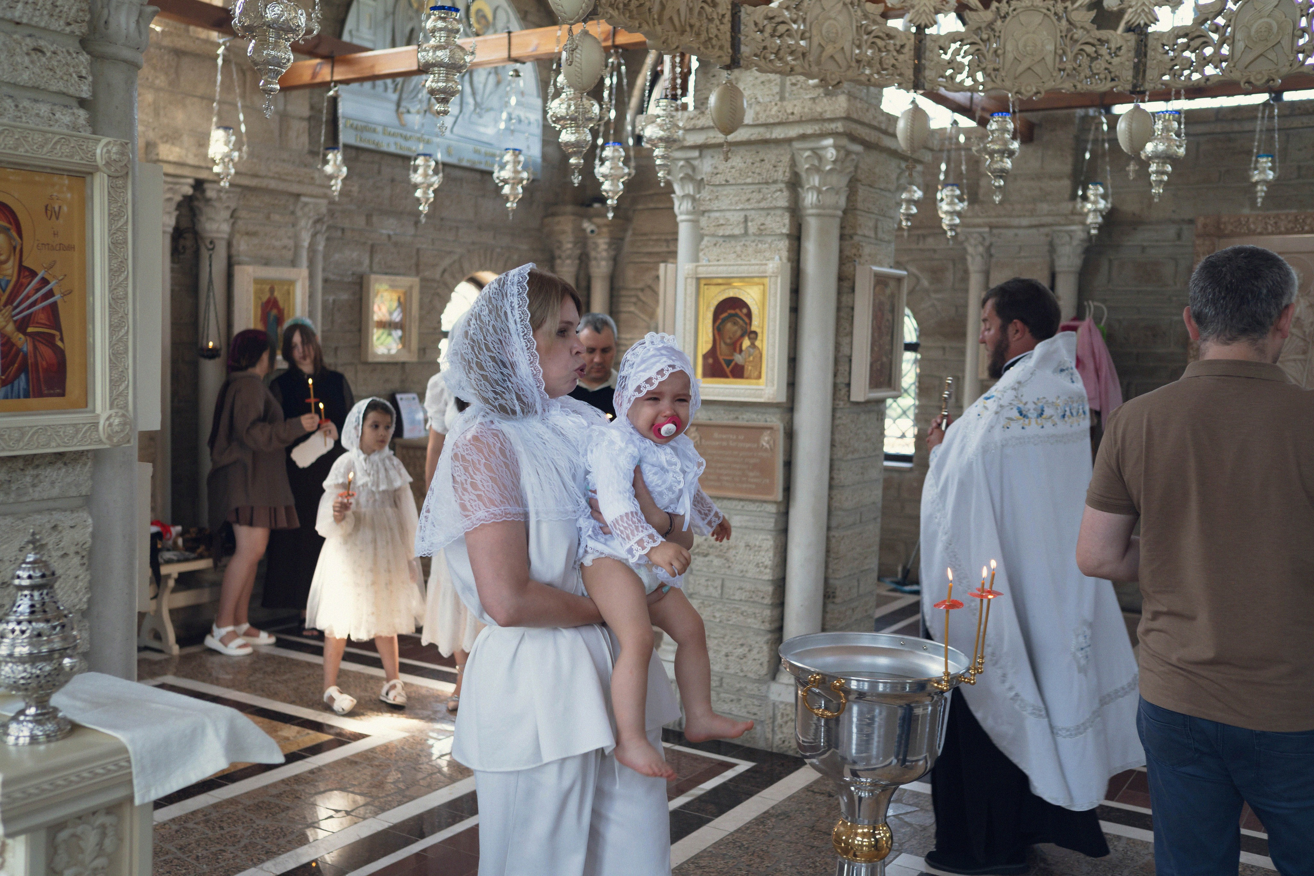 Таинство крещения Анны