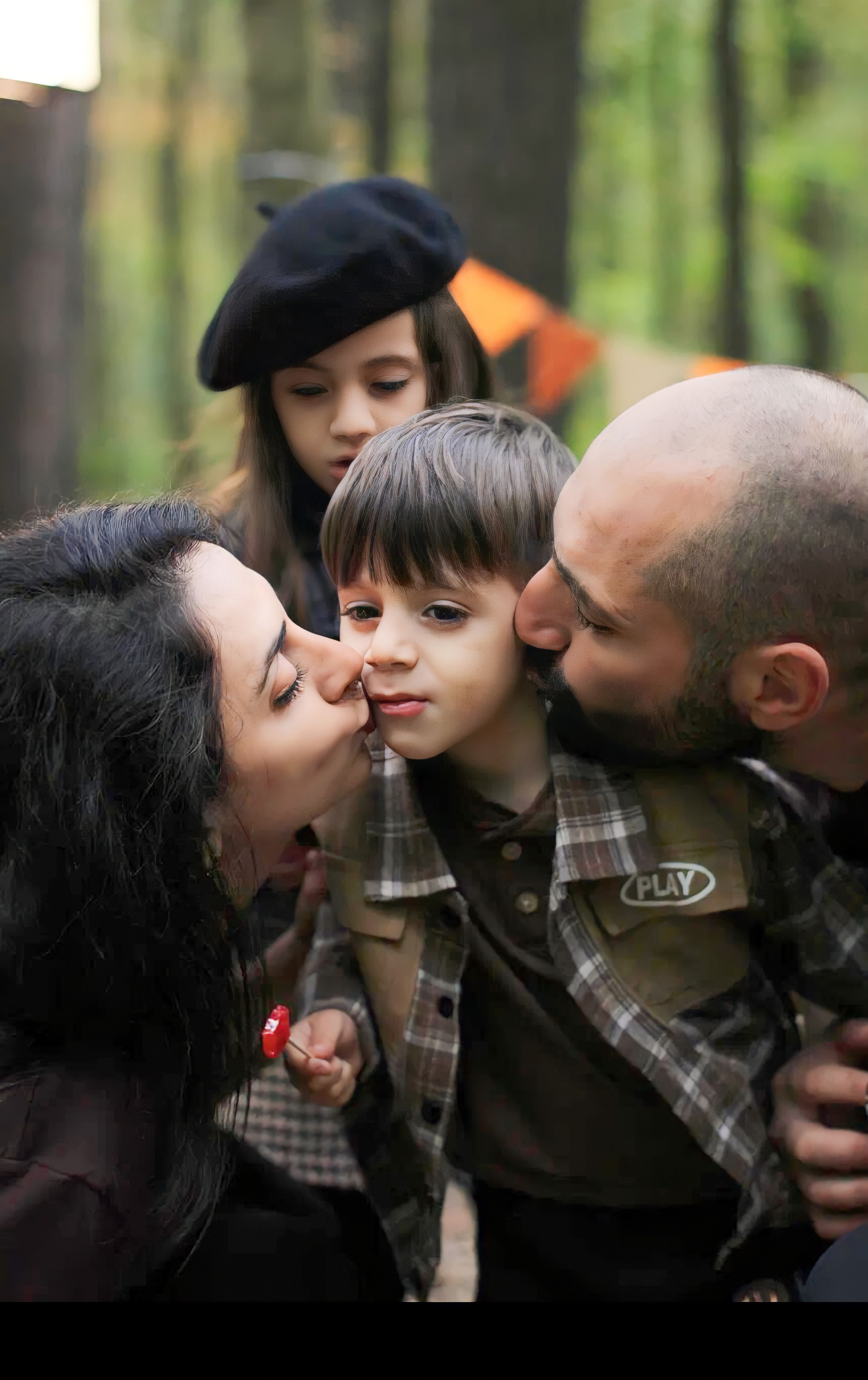 Аннушка и ее семья. Женский фотограф в Москве Камила Бакаева